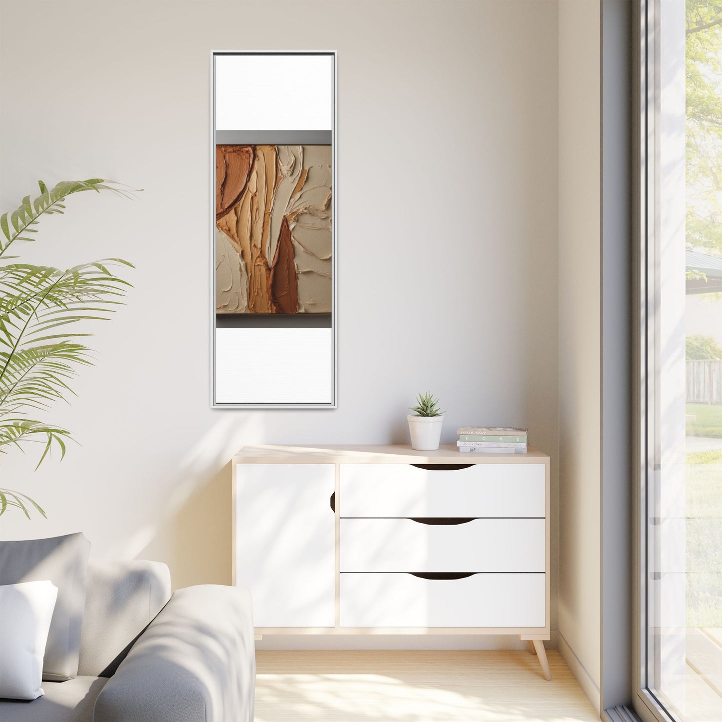 Matte Canvas, Framed (Multi-color)