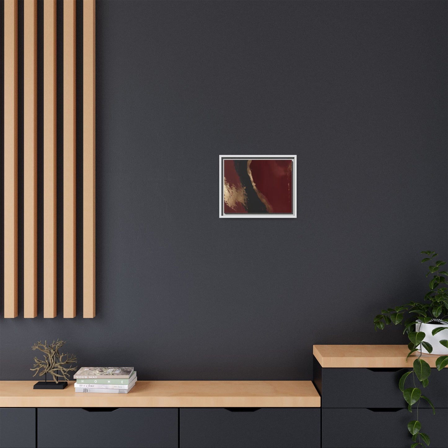 Matte Canvas, Framed (Multi-color)