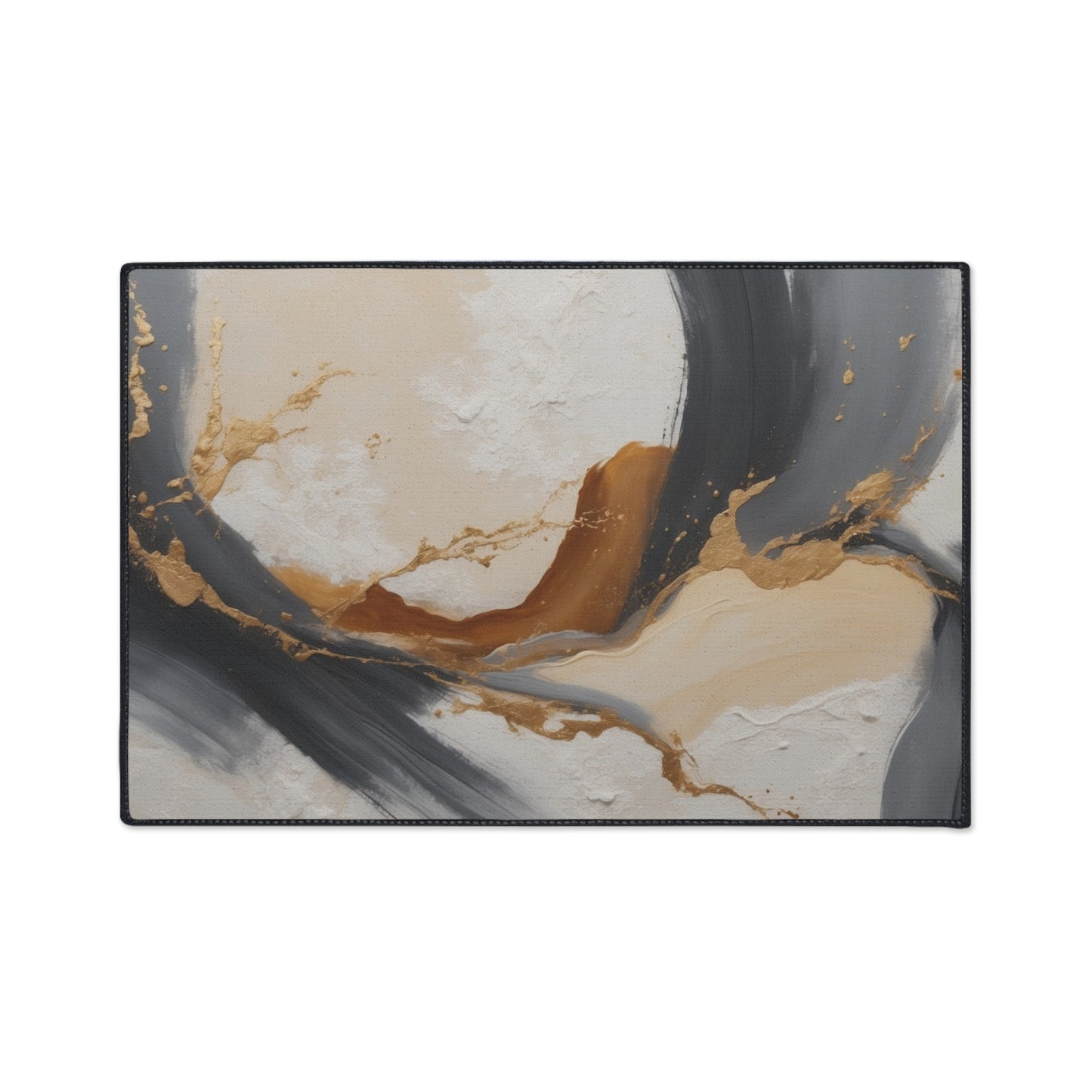 Elegant Abstract Heavy Duty Floor Mat for Home Decor
