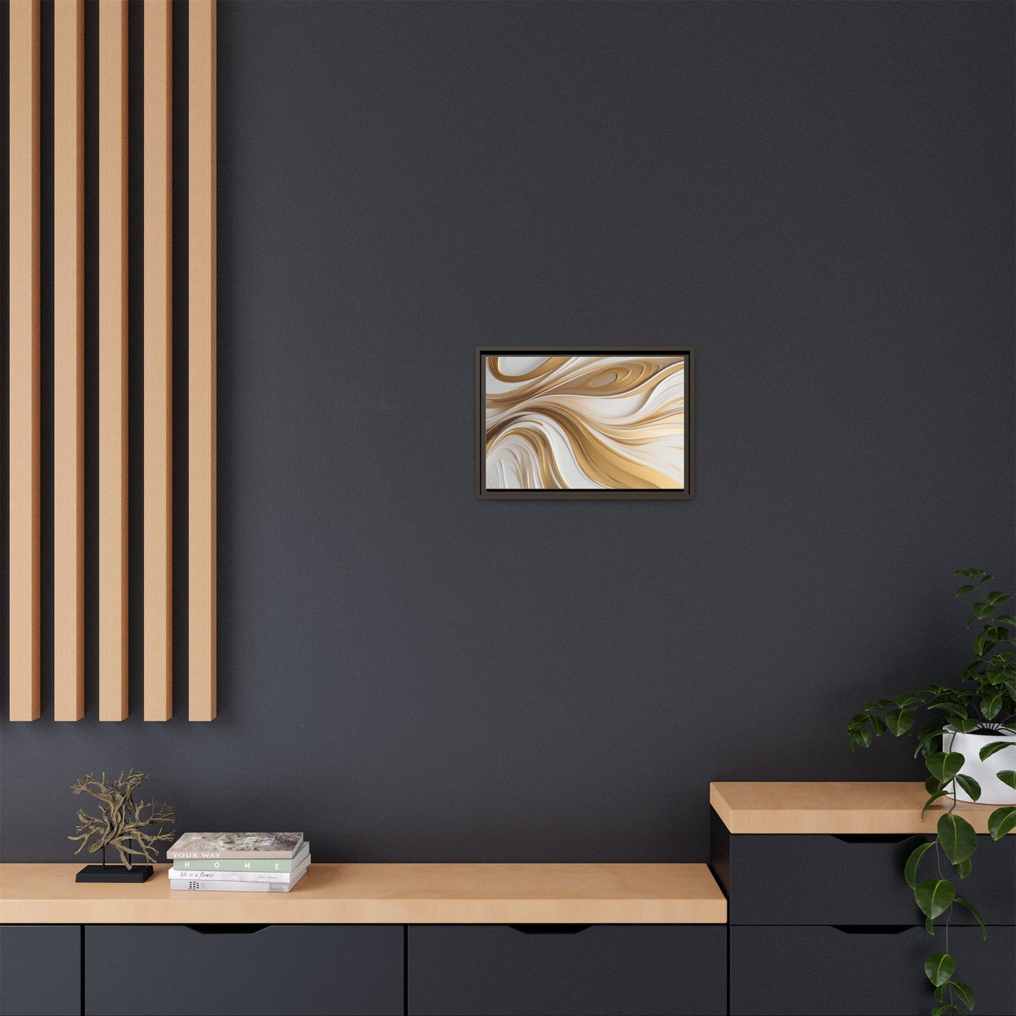 Matte Canvas, Framed (Multi-color)