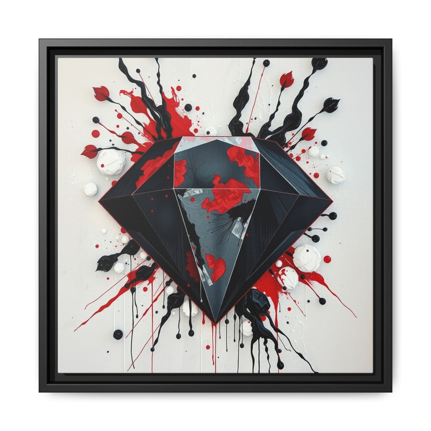Matte Canvas, Framed (Multi-color)