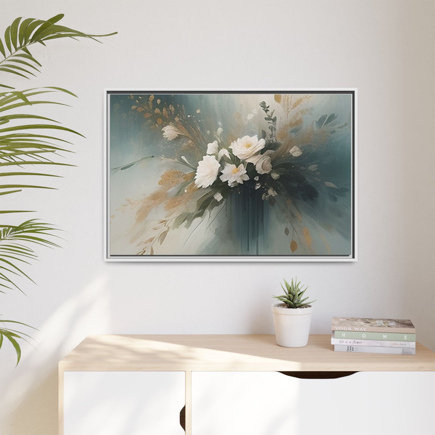 Matte Canvas, Framed (Multi-color)