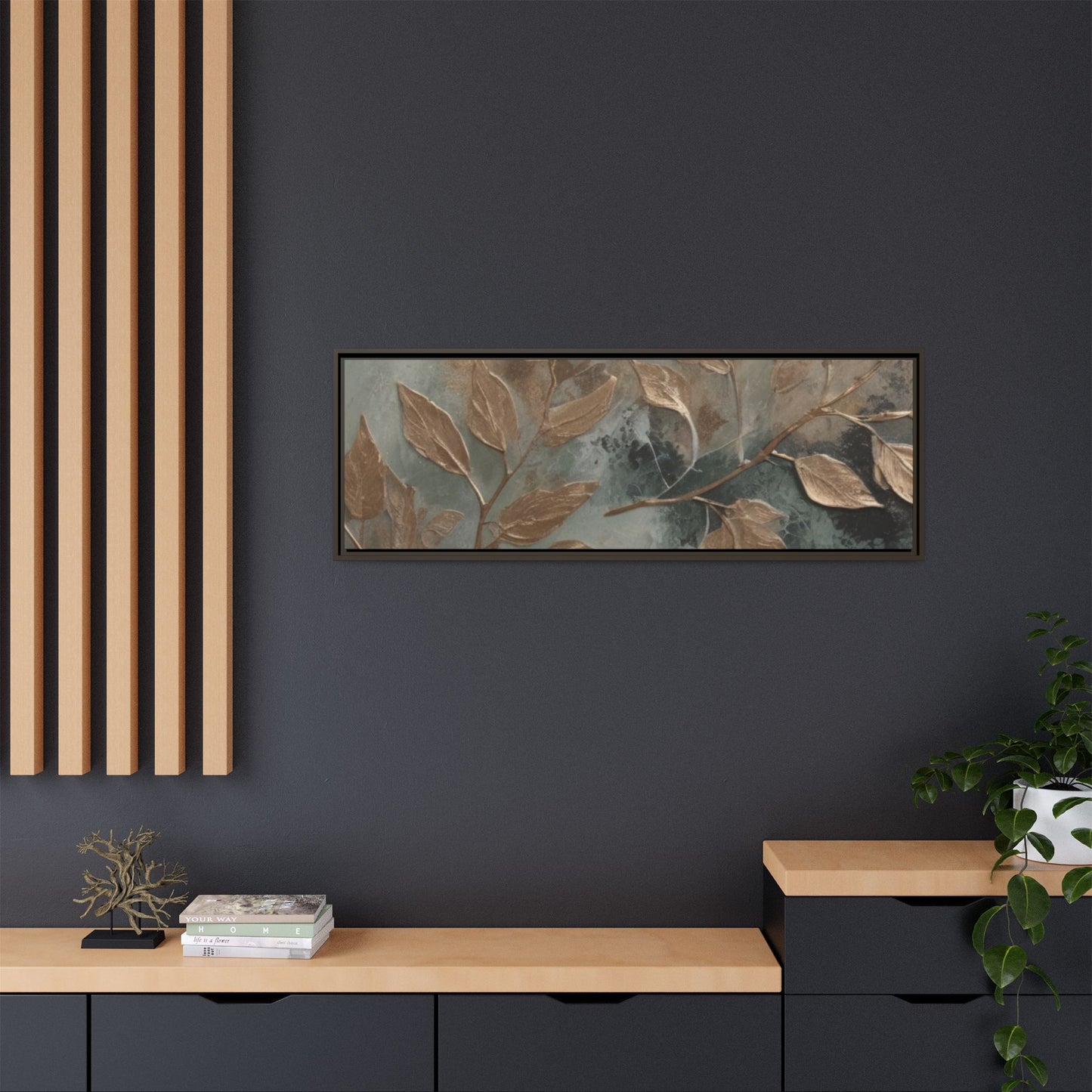 Matte Canvas, Framed (Multi-color)
