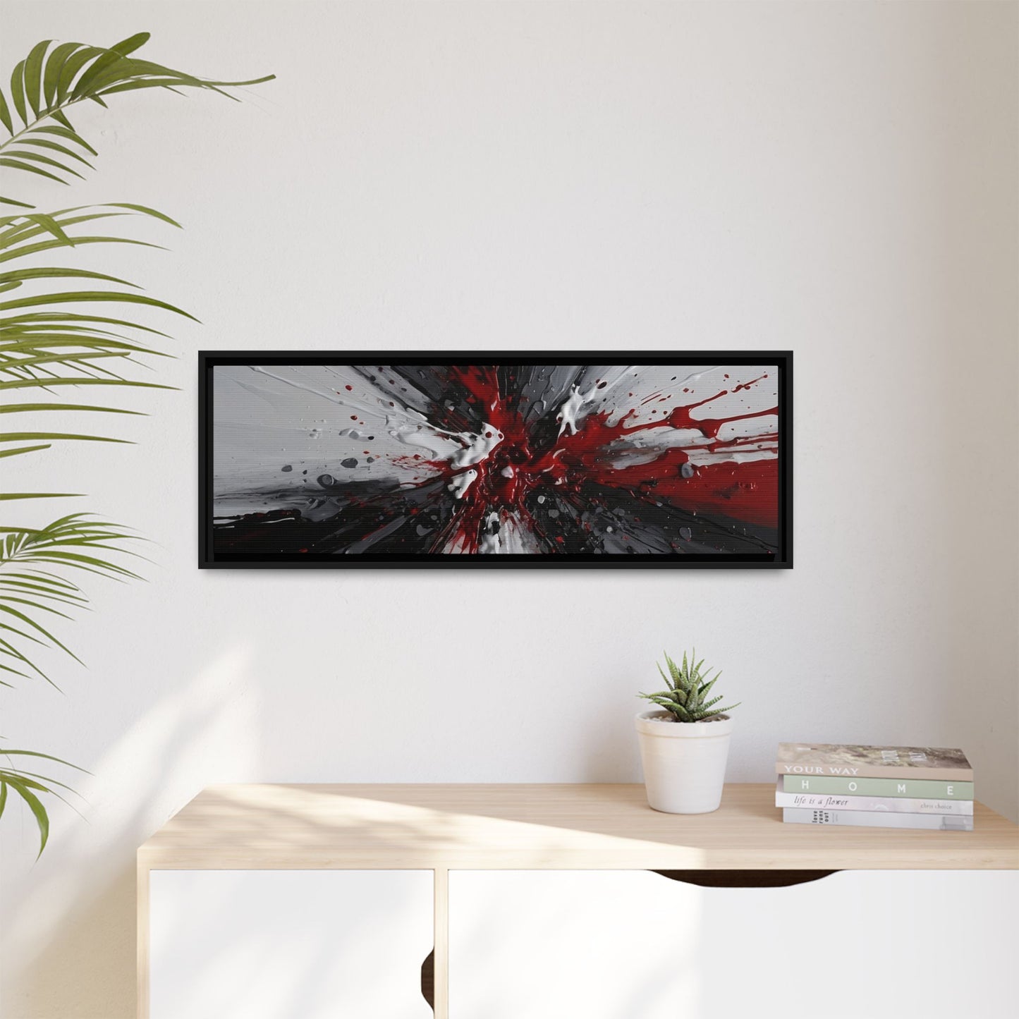 Matte Canvas, Framed (Multi-color)