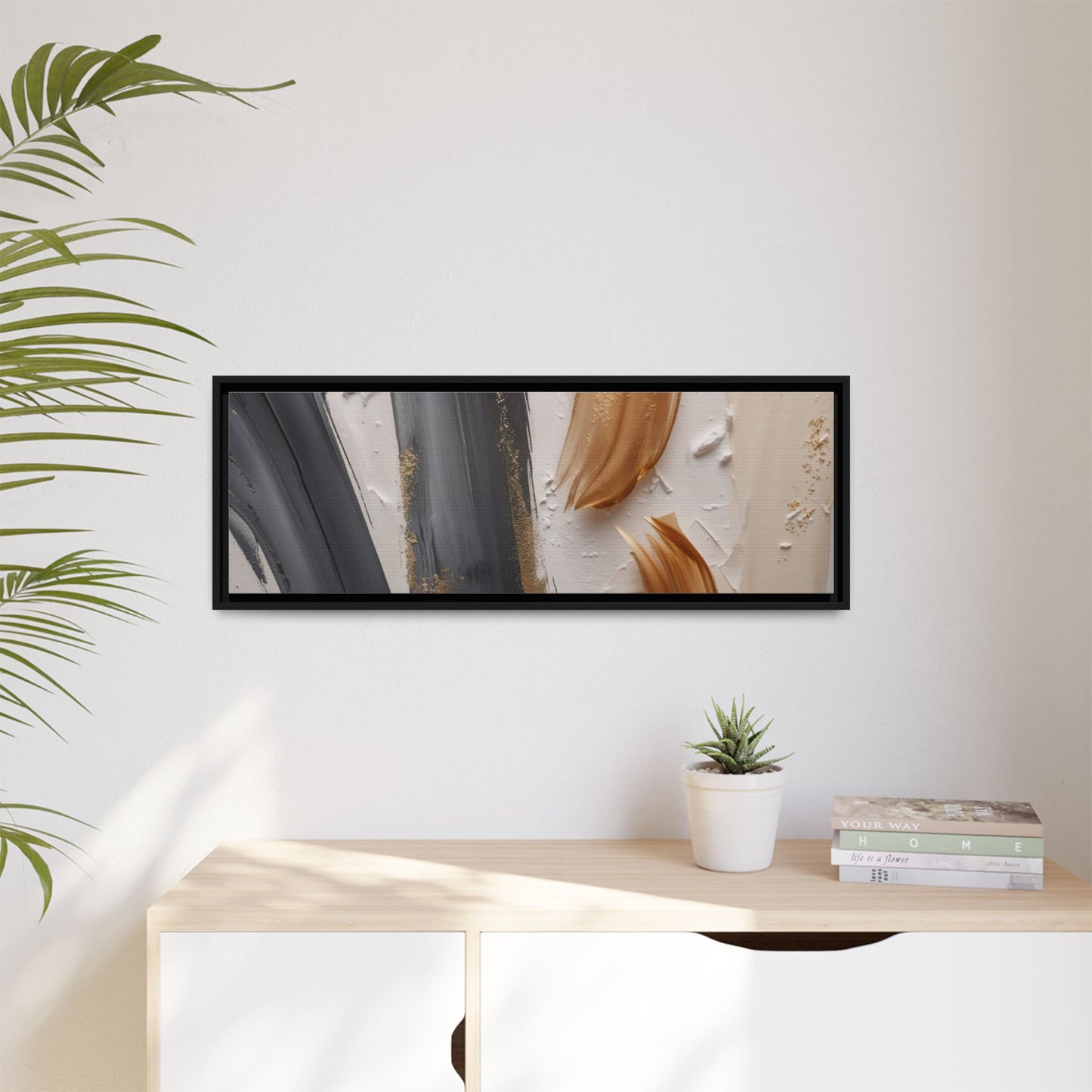 Matte Canvas, Framed (Multi-color)
