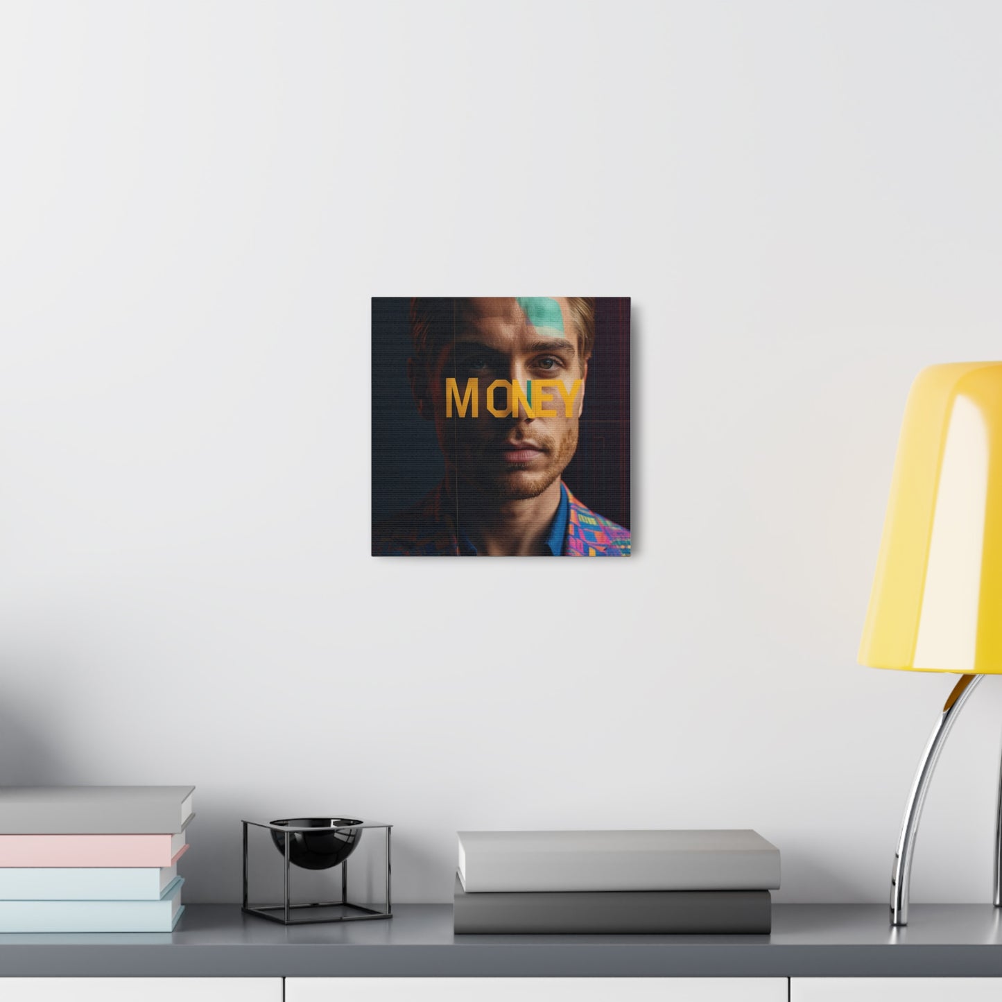 Inspirational Canvas Gallery Wrap - 'MONEY' Wall Art for Modern Spaces