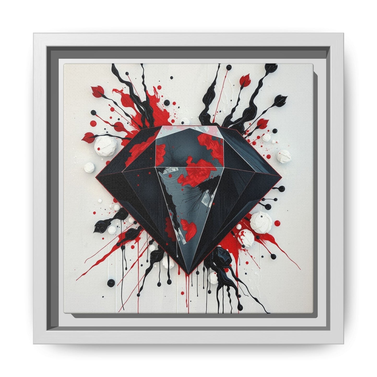 Matte Canvas, Framed (Multi-color)