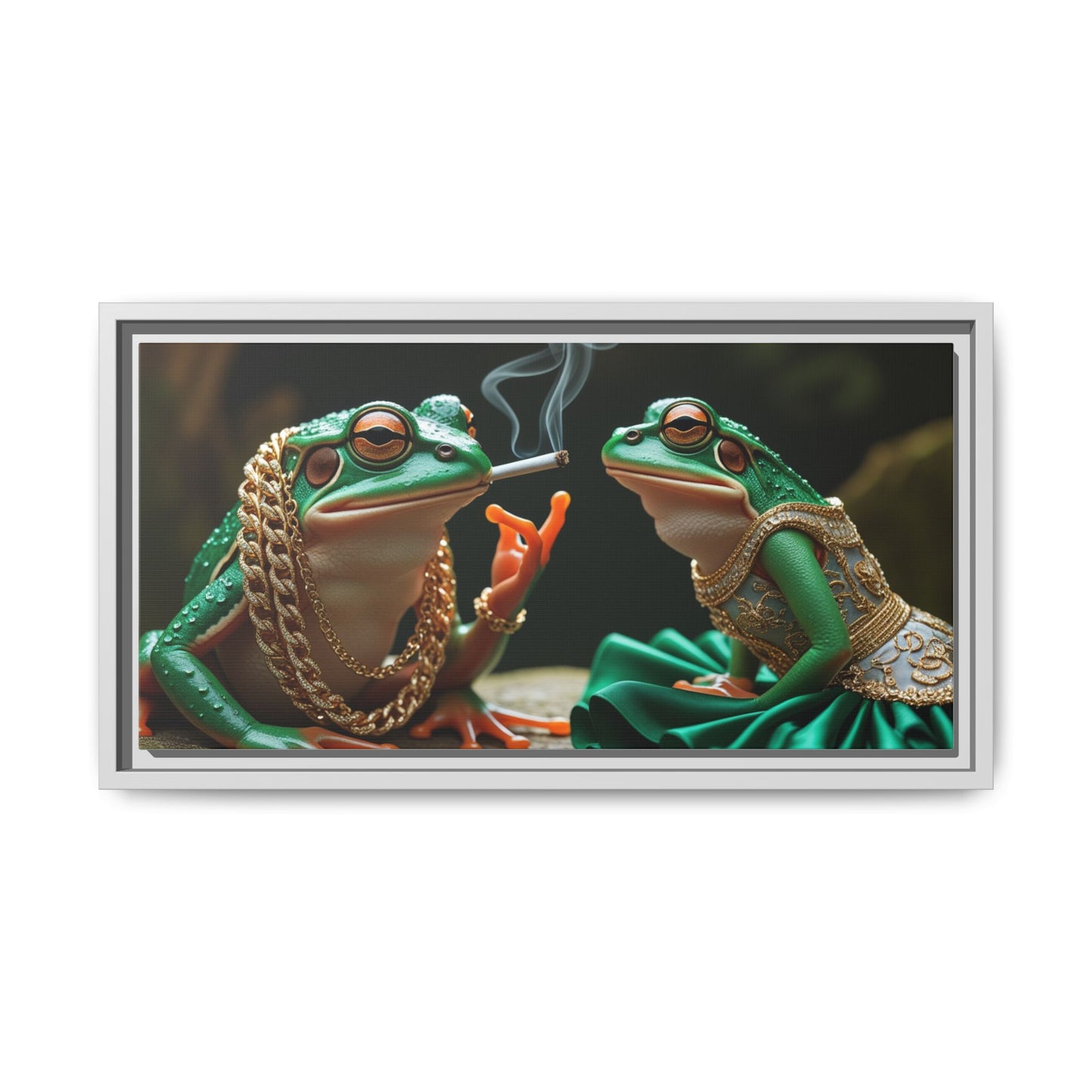 Matte Canvas, Framed (Multi-color)