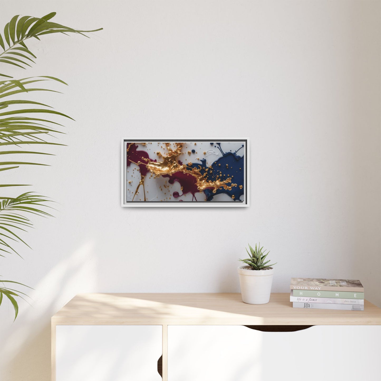 Matte Canvas, Framed (Multi-color)
