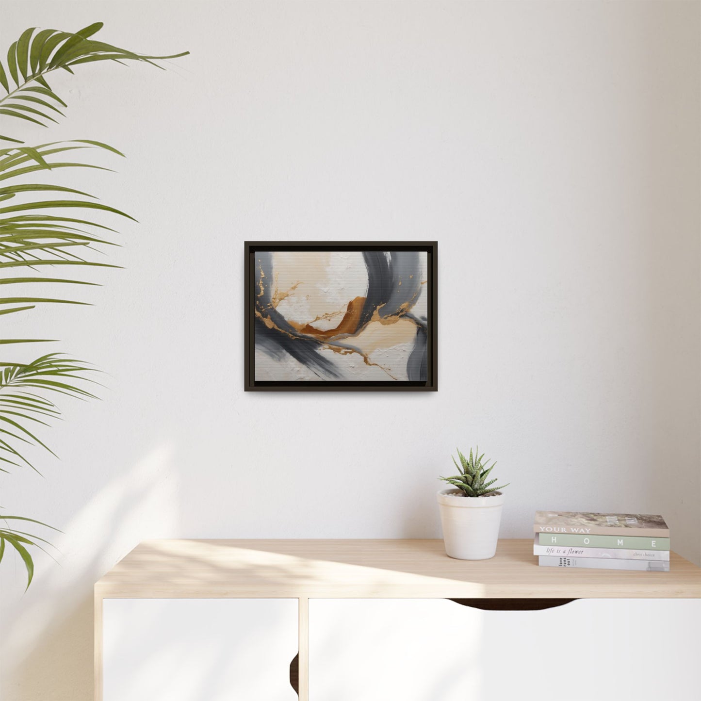 Matte Canvas, Framed (Multi-color)