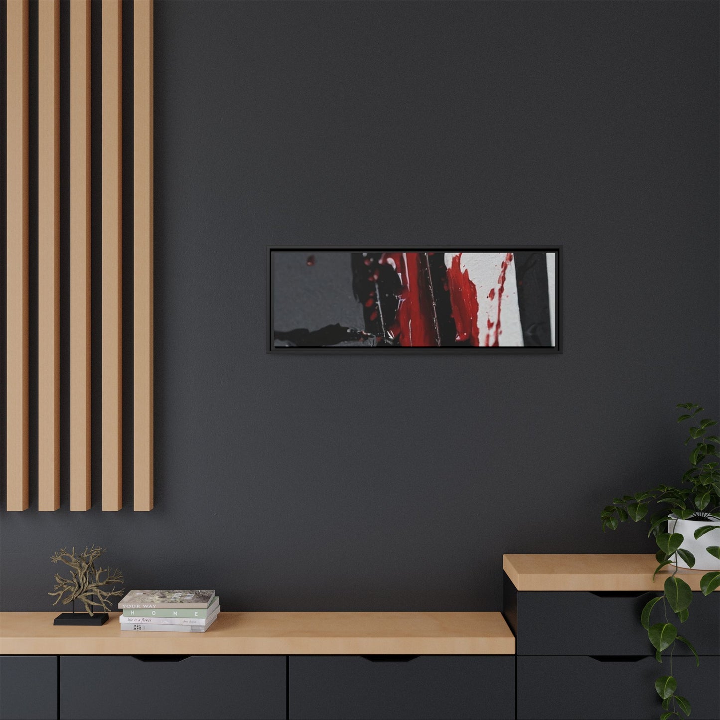 Matte Canvas, Framed (Multi-color)