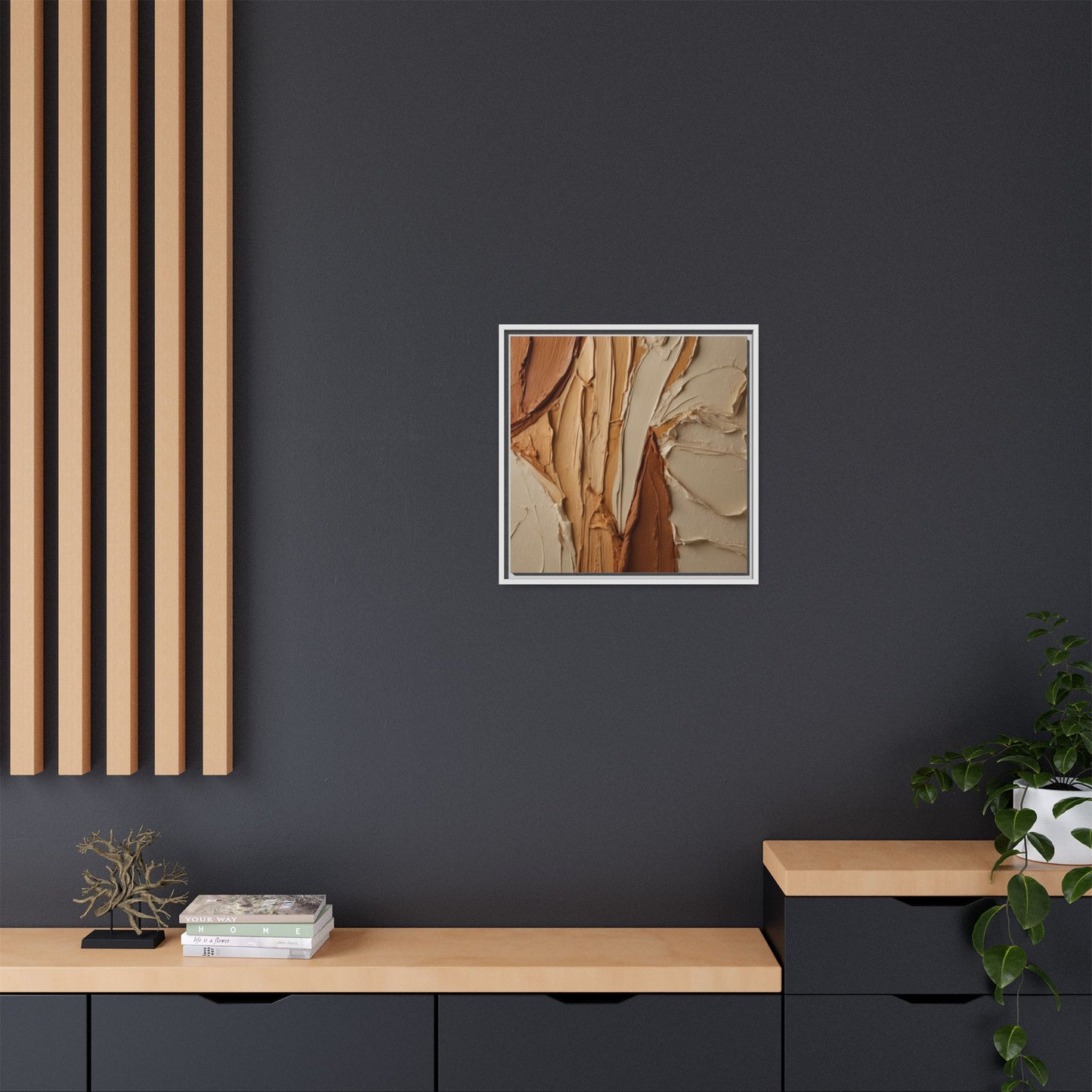 Matte Canvas, Framed (Multi-color)