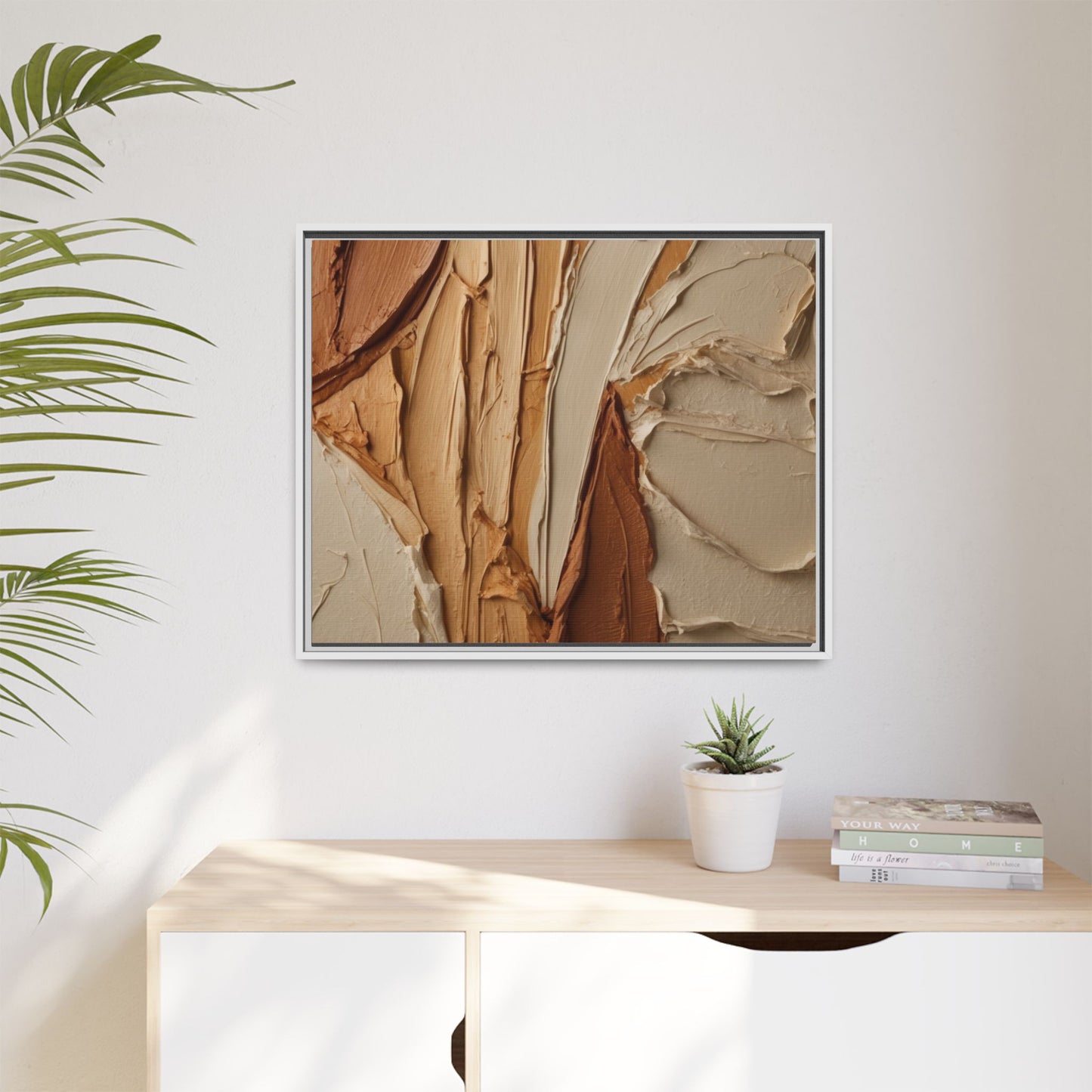 Matte Canvas, Framed (Multi-color)