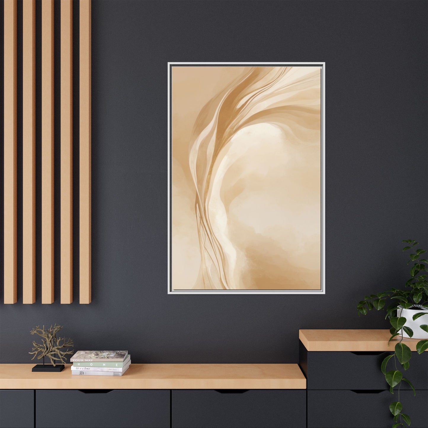 Matte Canvas, Framed (Multi-color)