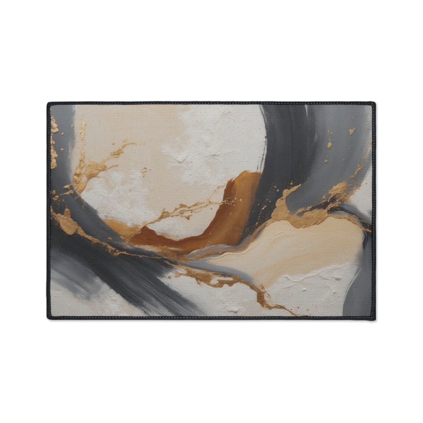 Elegant Abstract Heavy Duty Floor Mat for Home Decor