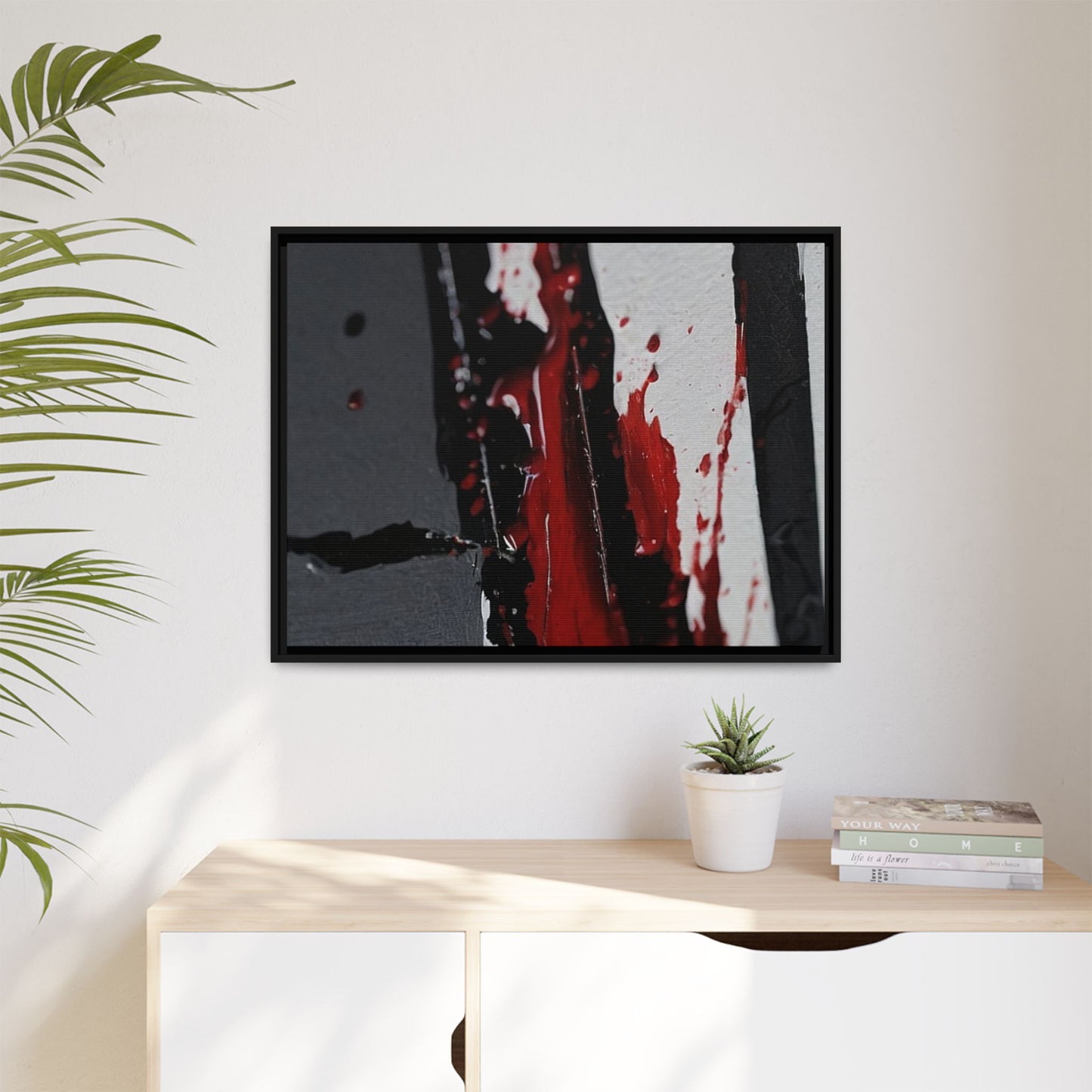 Matte Canvas, Framed (Multi-color)