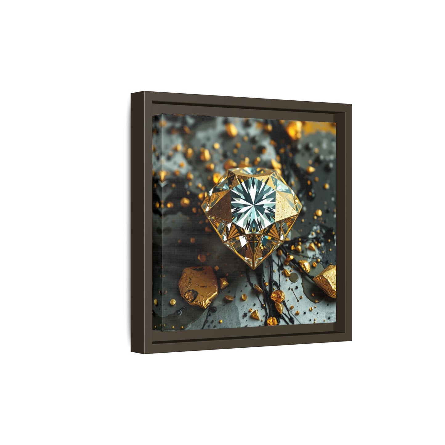 Matte Canvas, Framed (Multi-color)