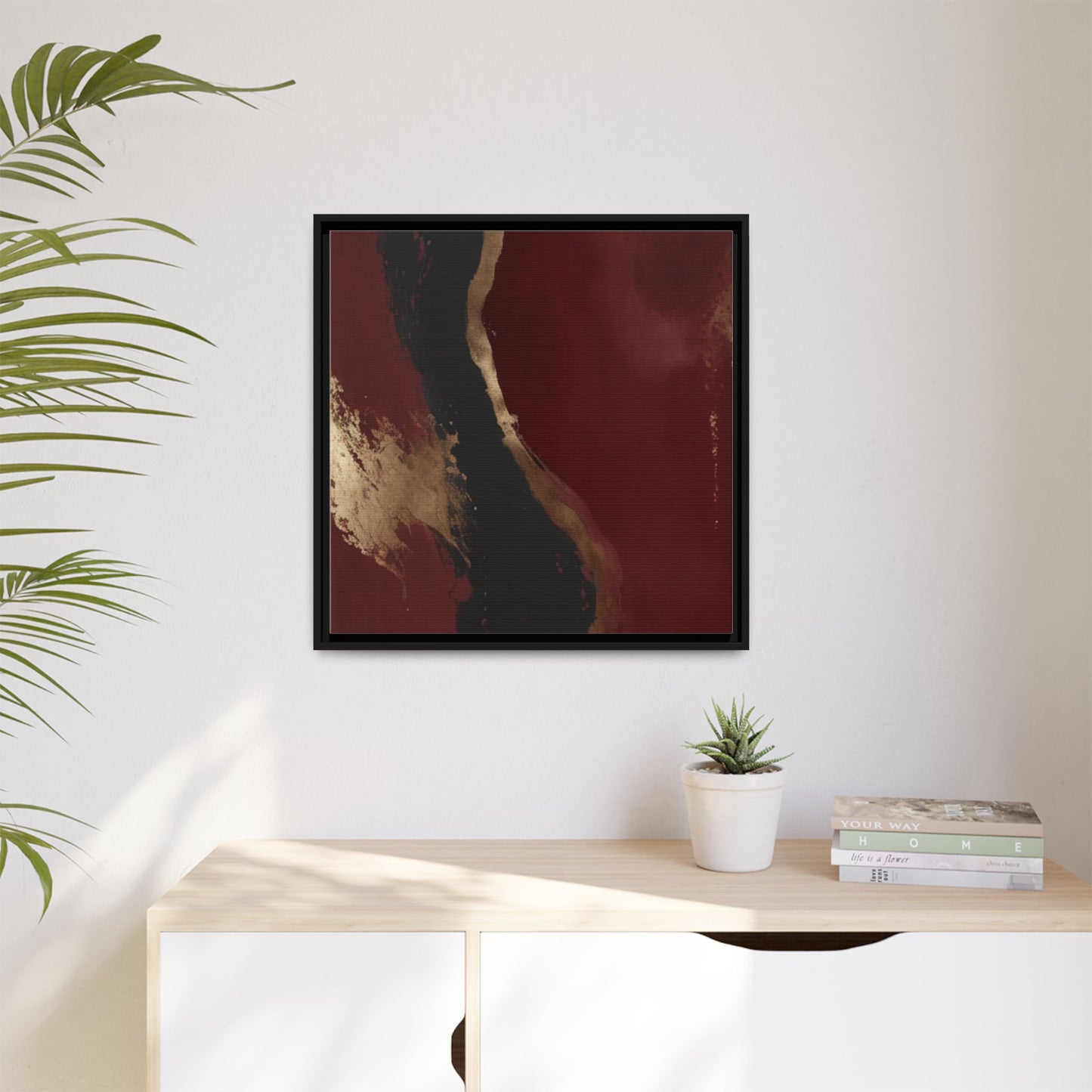 Matte Canvas, Framed (Multi-color)