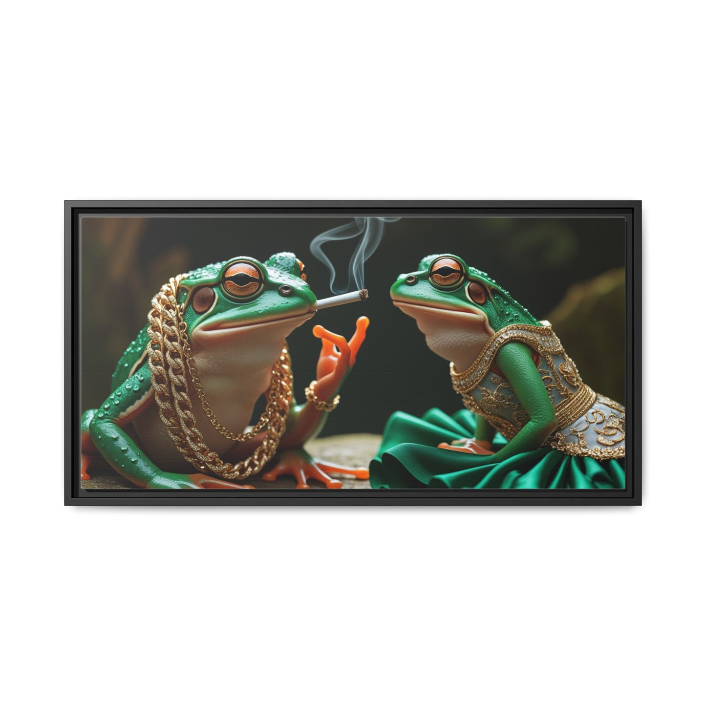 Matte Canvas, Framed (Multi-color)