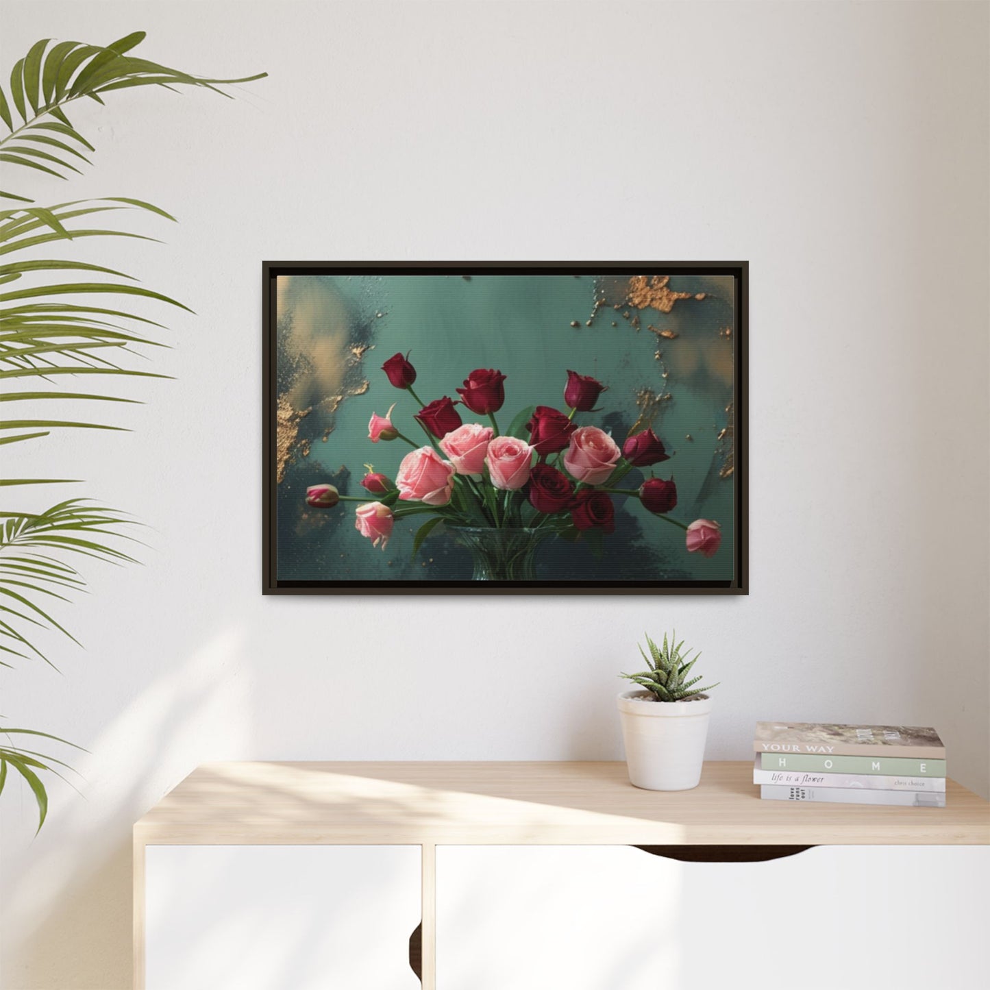 Matte Canvas, Framed (Multi-color)