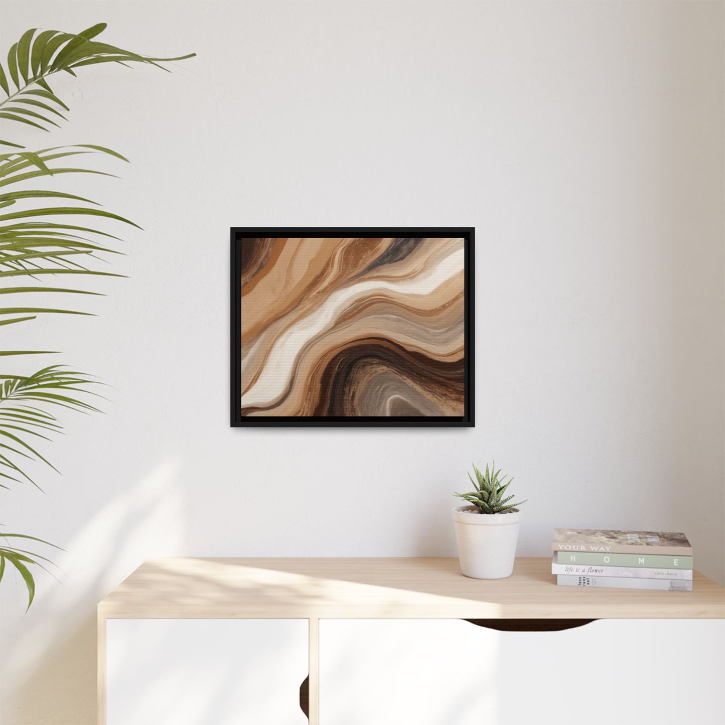 Matte Canvas, Framed (Multi-color)