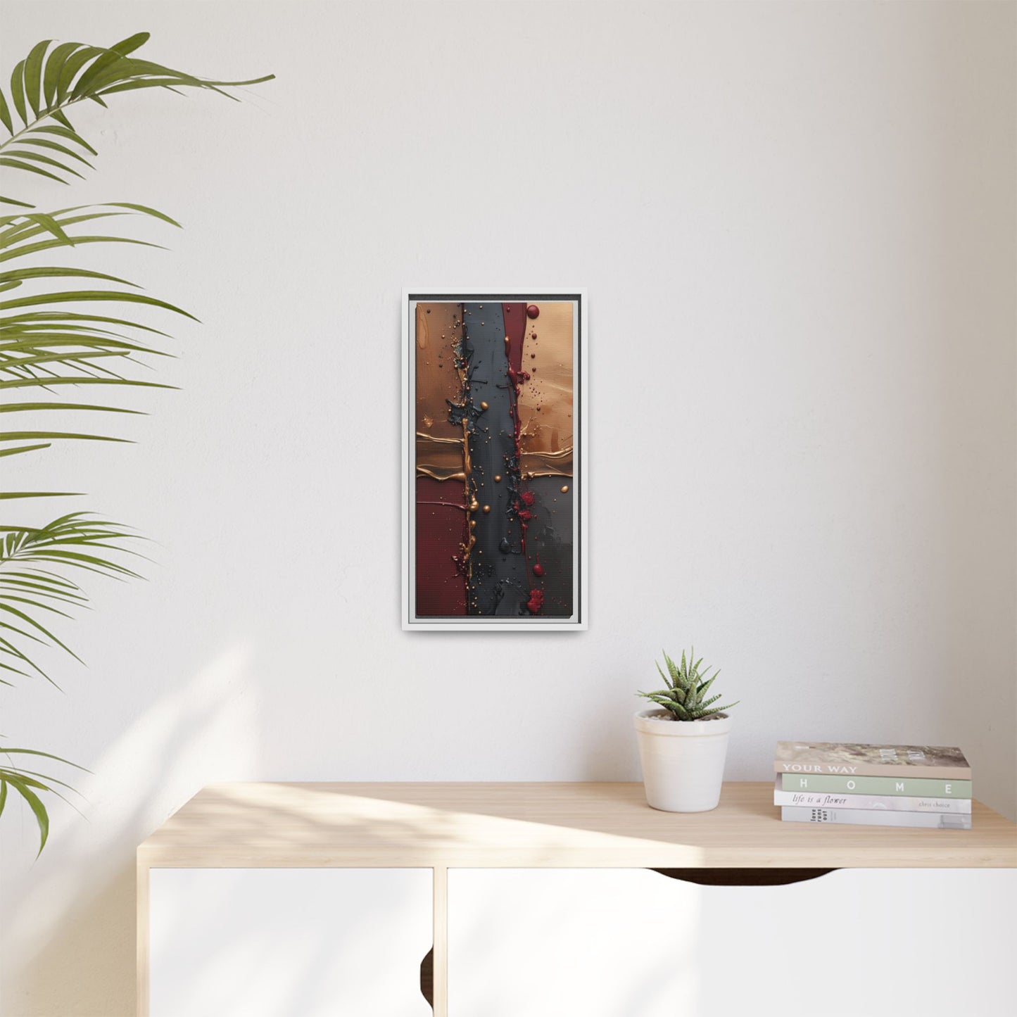 Matte Canvas, Framed (Multi-color)