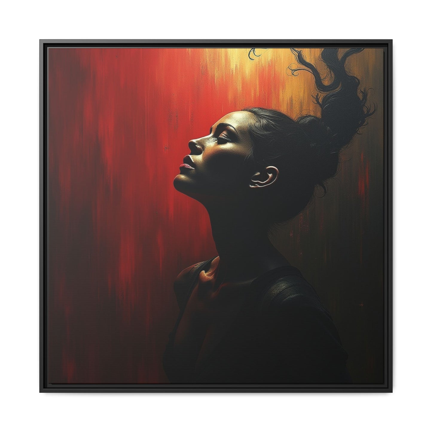 Matte Canvas, Framed (Multi-color)
