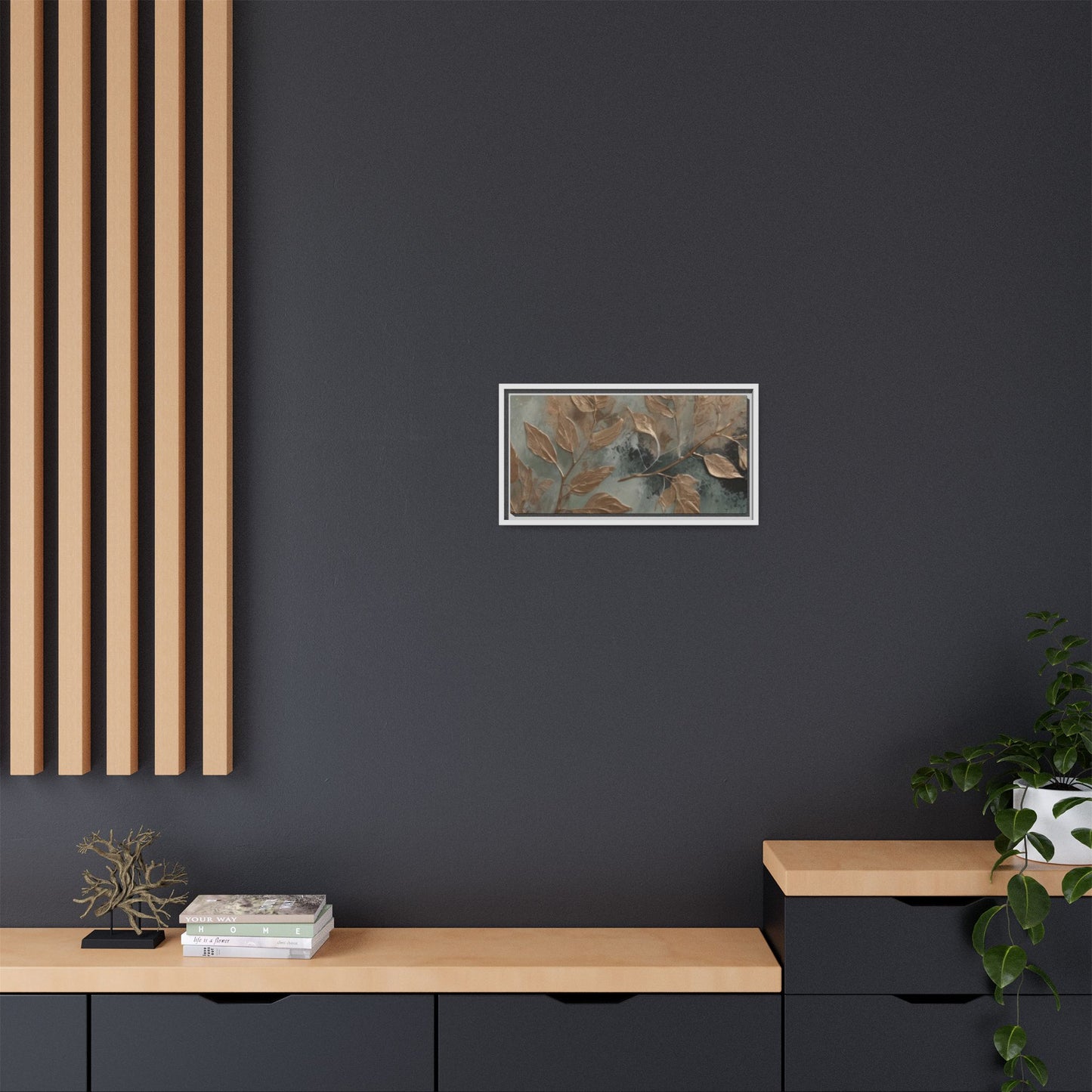 Matte Canvas, Framed (Multi-color)