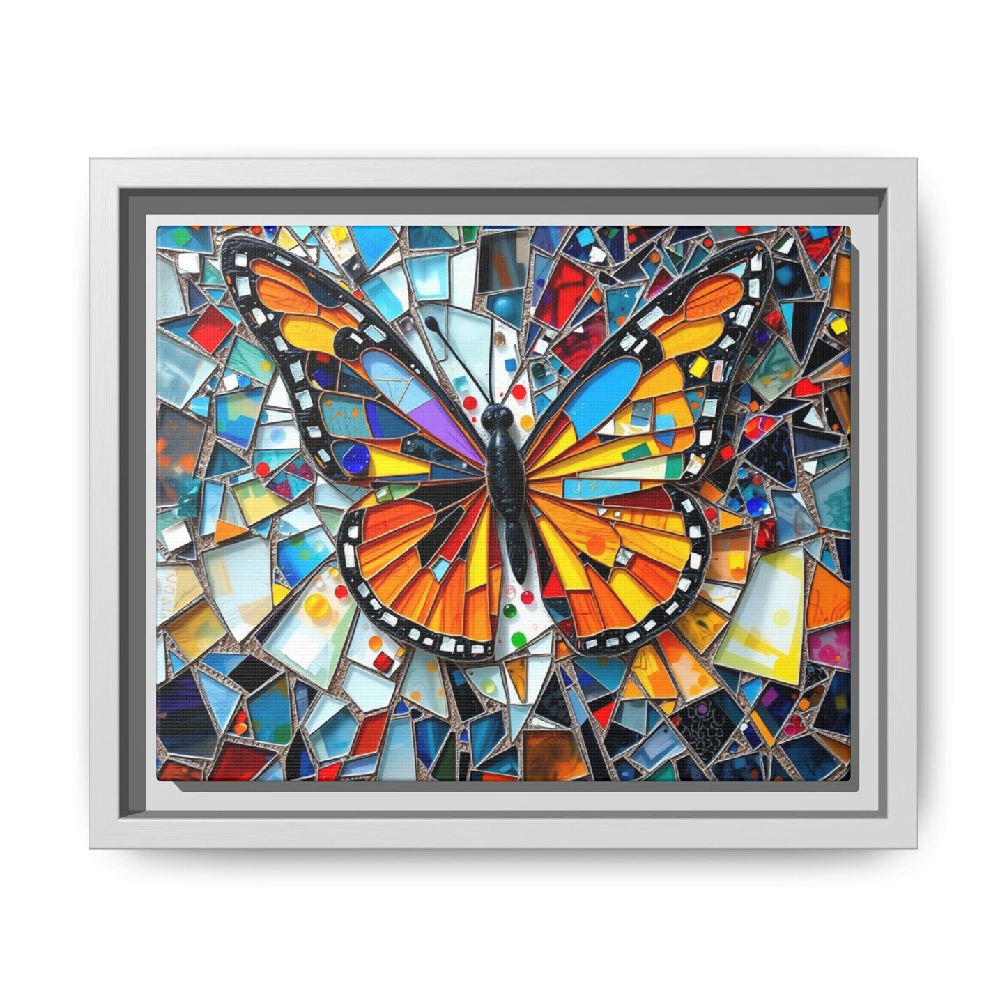 Wings of Renewal: Mosaic Butterfly Dream