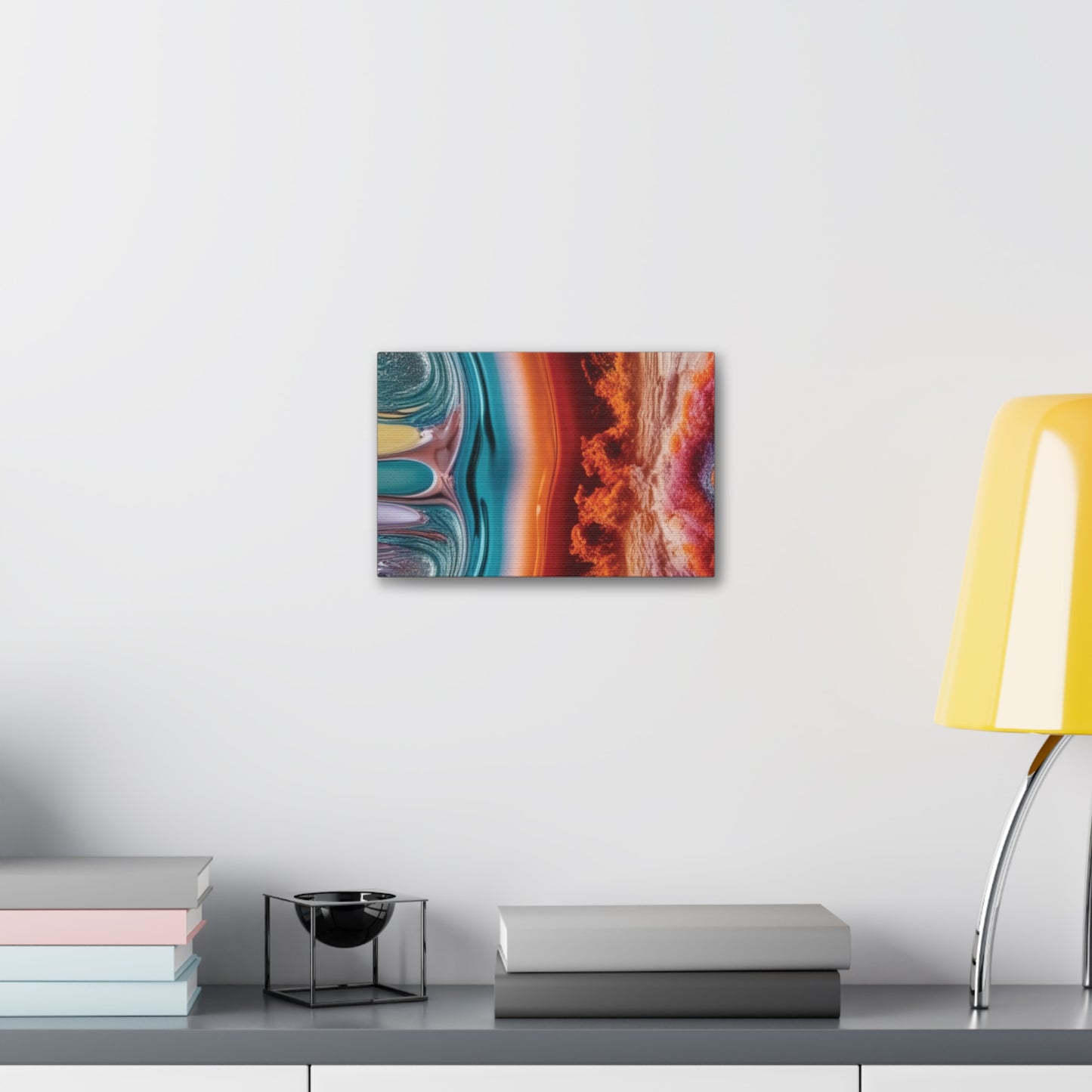 Stunning Abstract Canvas Art - 15" Stretched Wall Decor