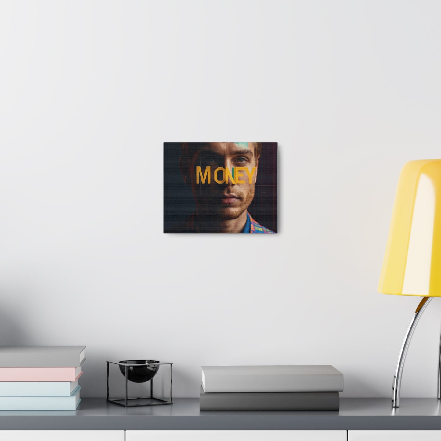 Inspirational Canvas Gallery Wrap - 'MONEY' Wall Art for Modern Spaces