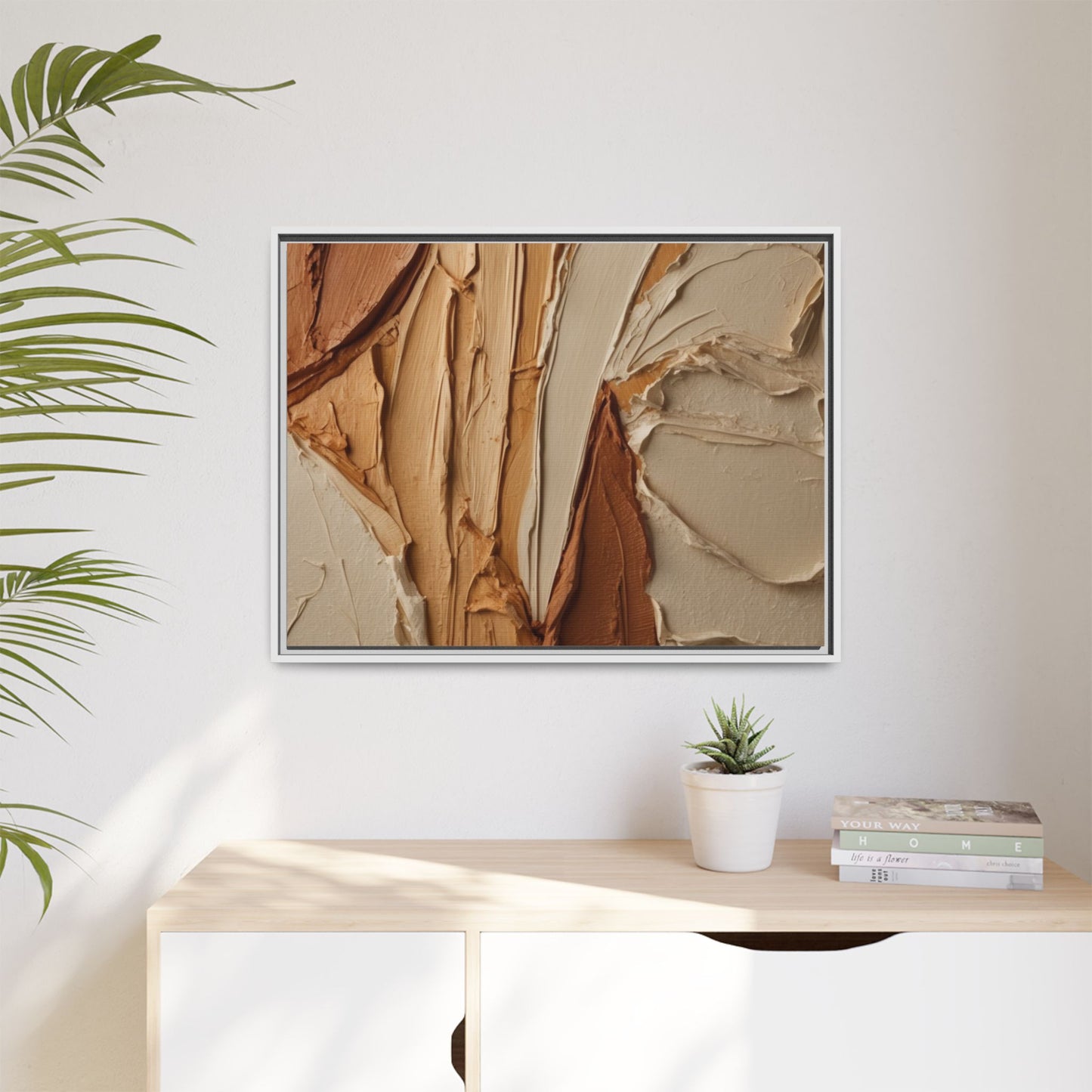Matte Canvas, Framed (Multi-color)