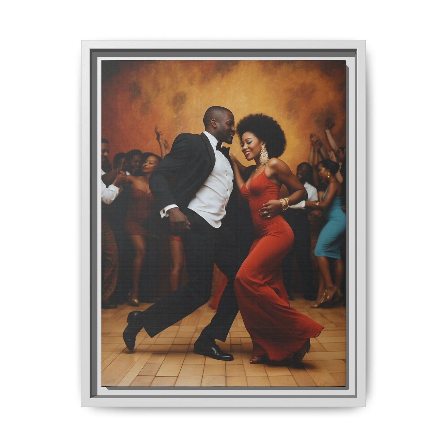 Matte Canvas, Framed (Multi-color)