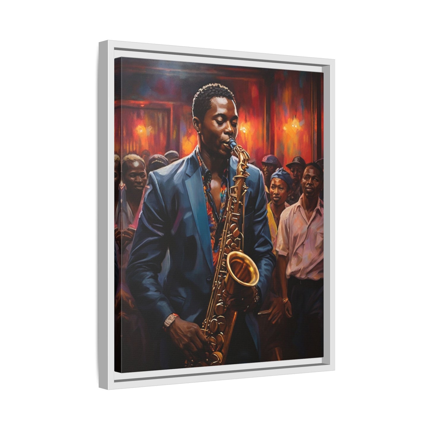 Matte Canvas, Framed (Multi-color)