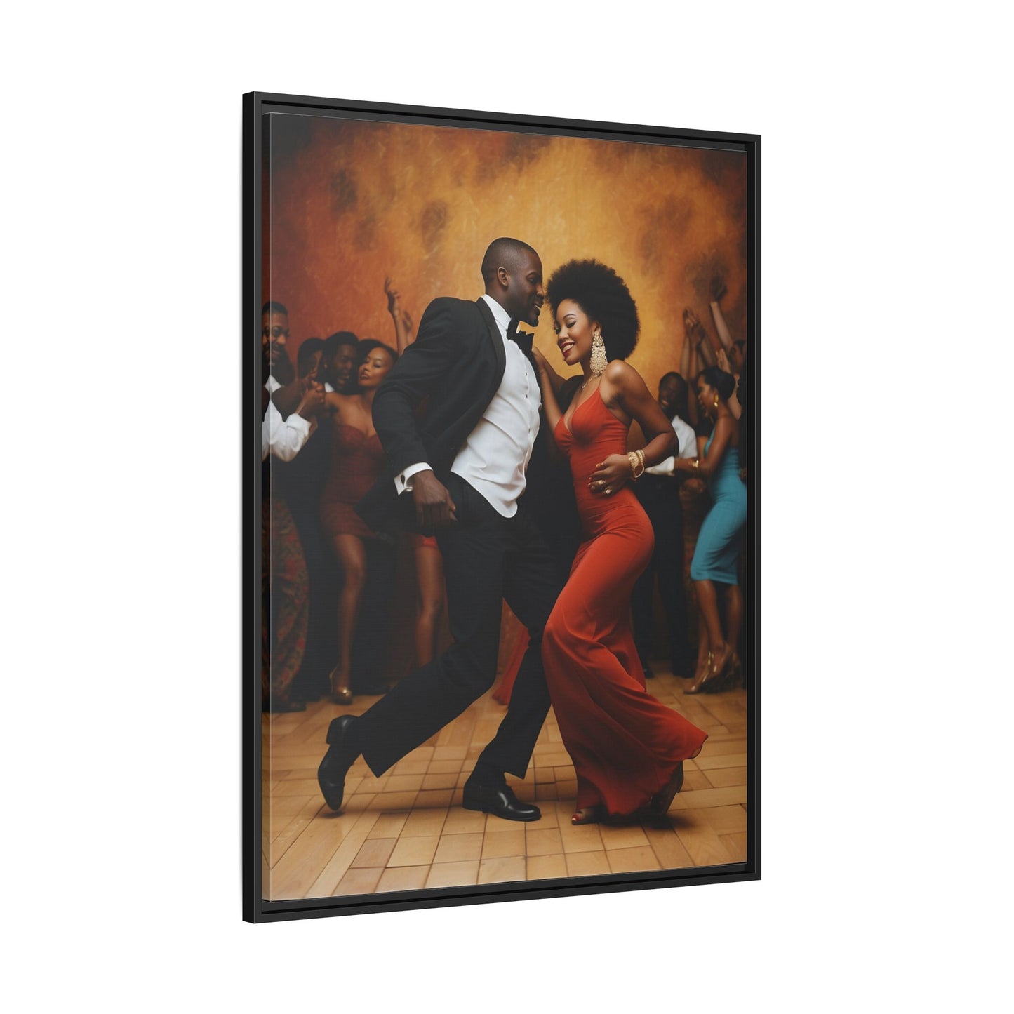 Matte Canvas, Framed (Multi-color)