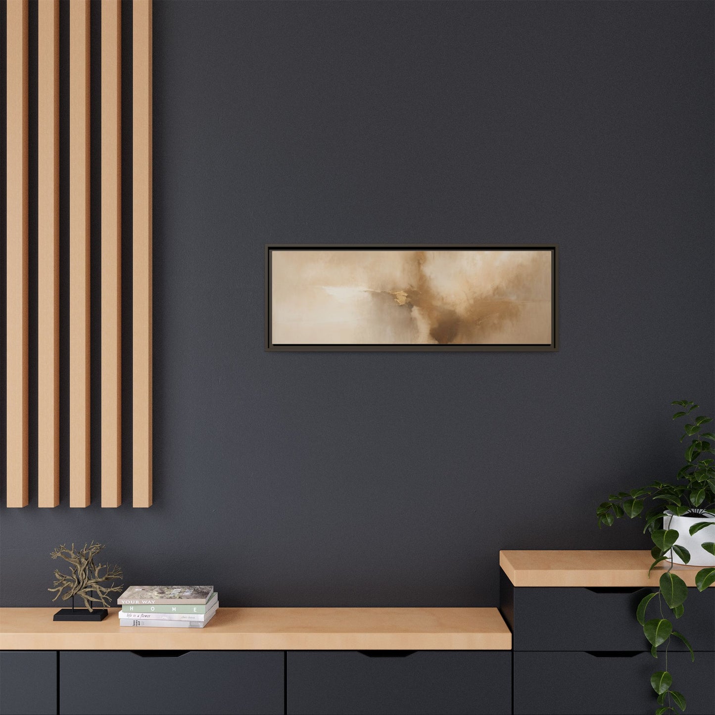 Matte Canvas, Framed (Multi-color)
