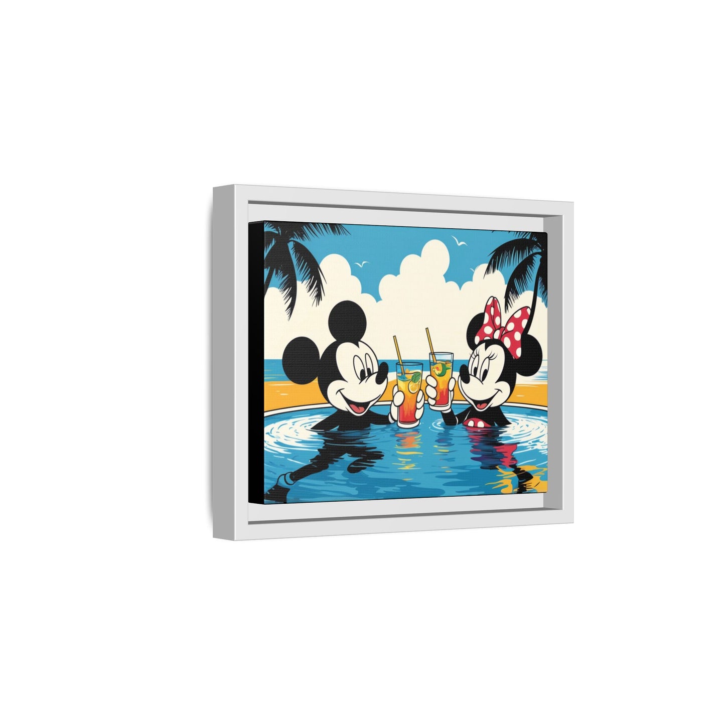 Matte Canvas, Framed (Multi-color)