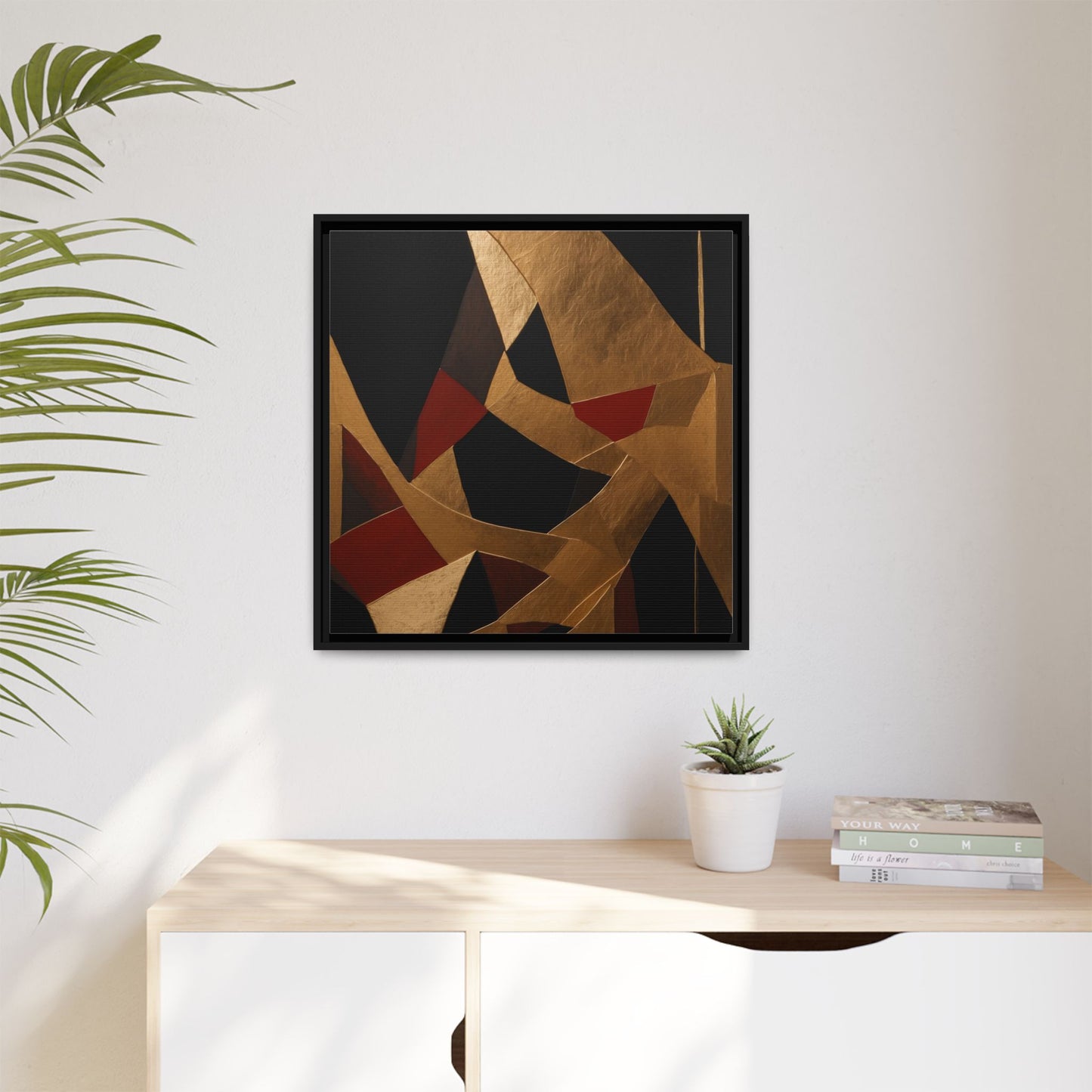 Matte Canvas, Framed (Multi-color)