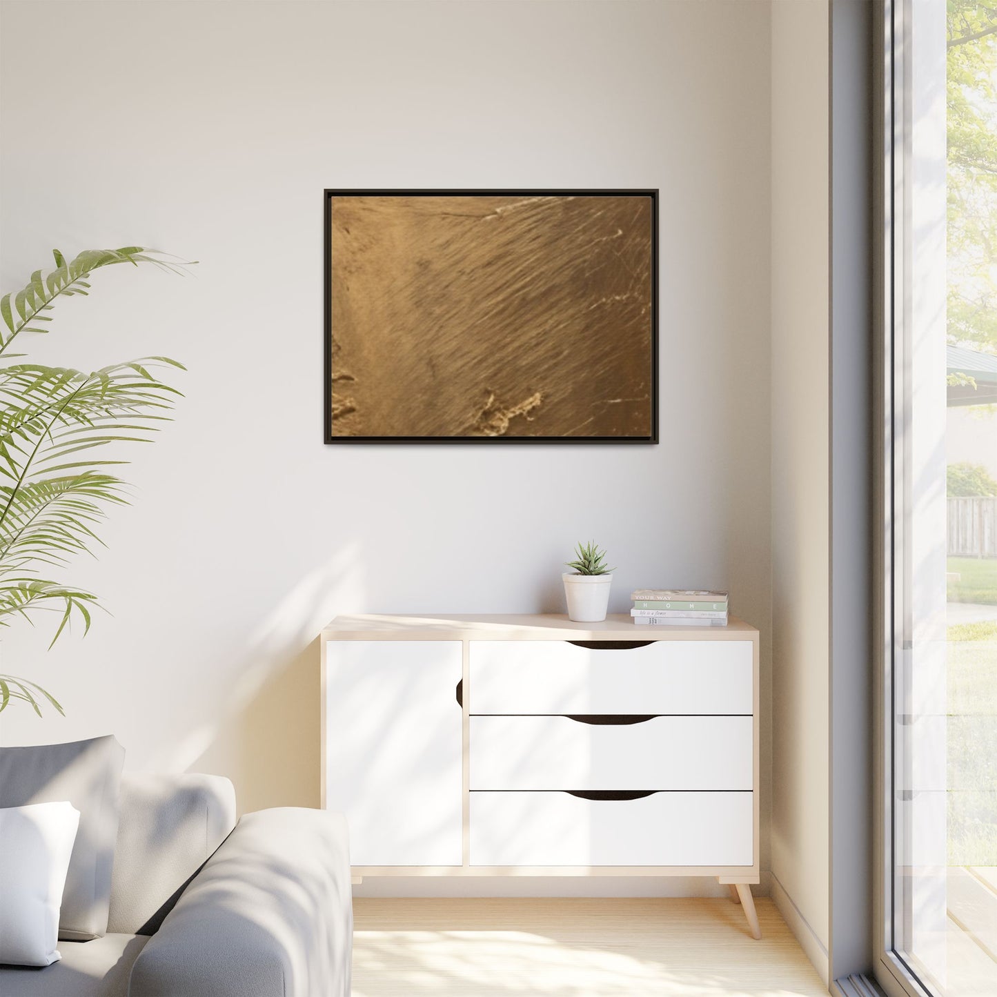 Matte Canvas, Framed (Multi-color)