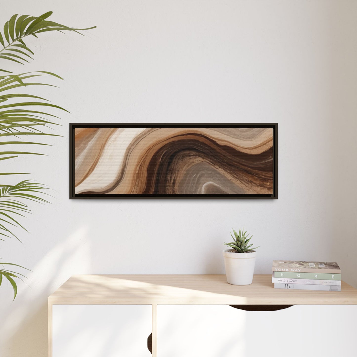 Matte Canvas, Framed (Multi-color)