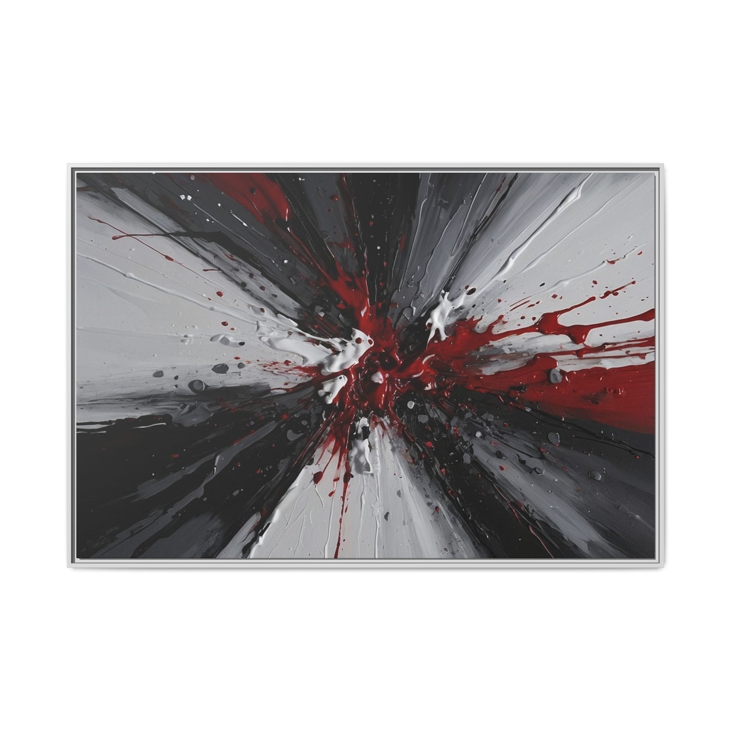 Matte Canvas, Framed (Multi-color)