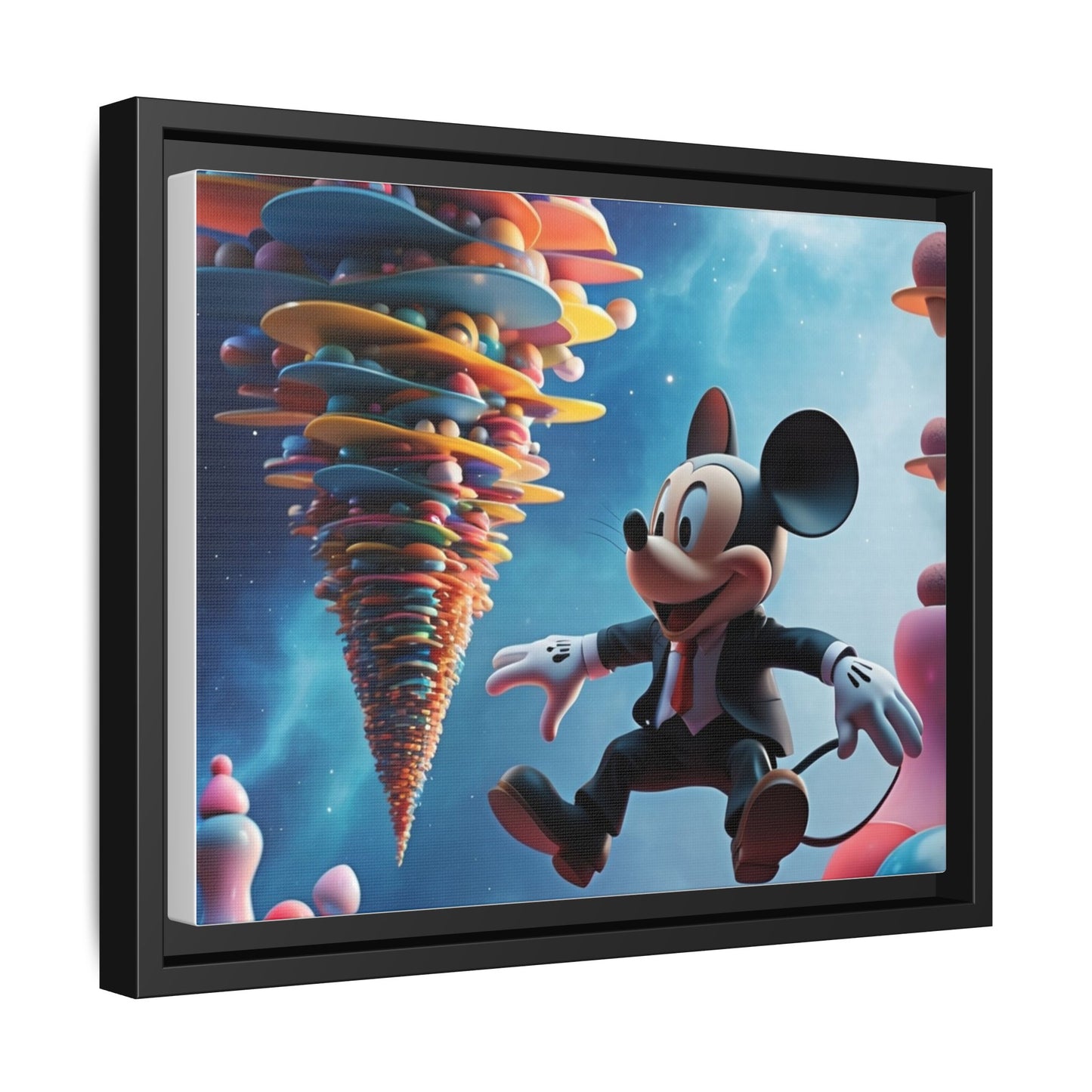 Matte Canvas, Framed (Multi-color)