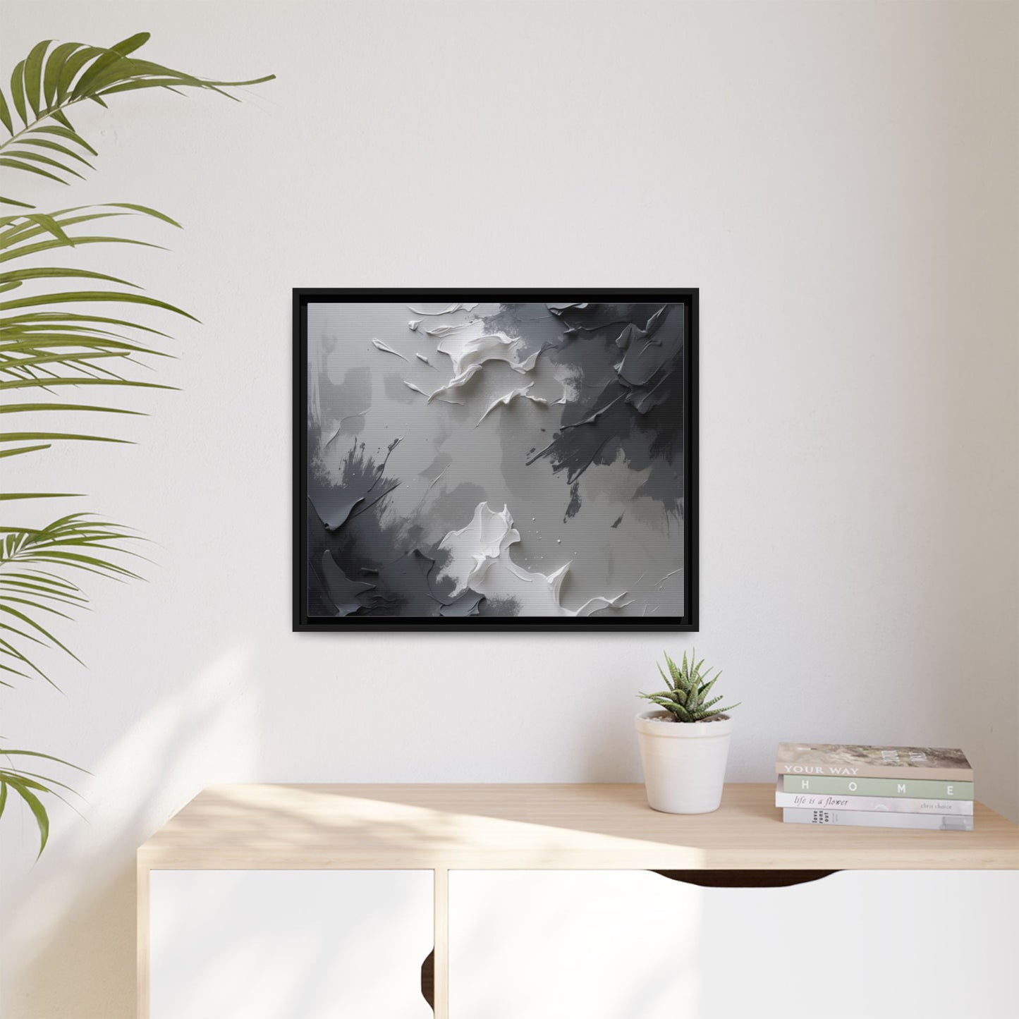 Matte Canvas, Framed (Multi-color)