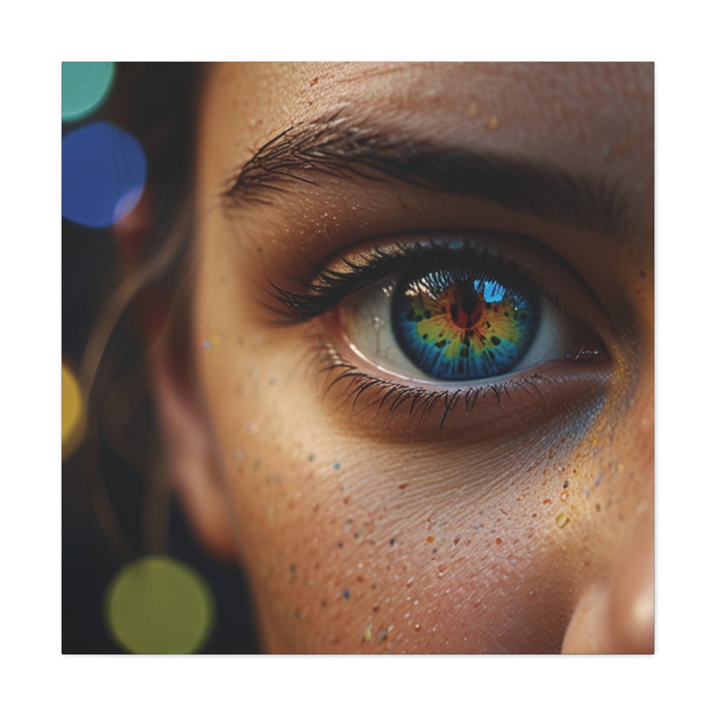 The Spectrum Within Art Canvas - Unique Stretched 1.25" Wall Decor