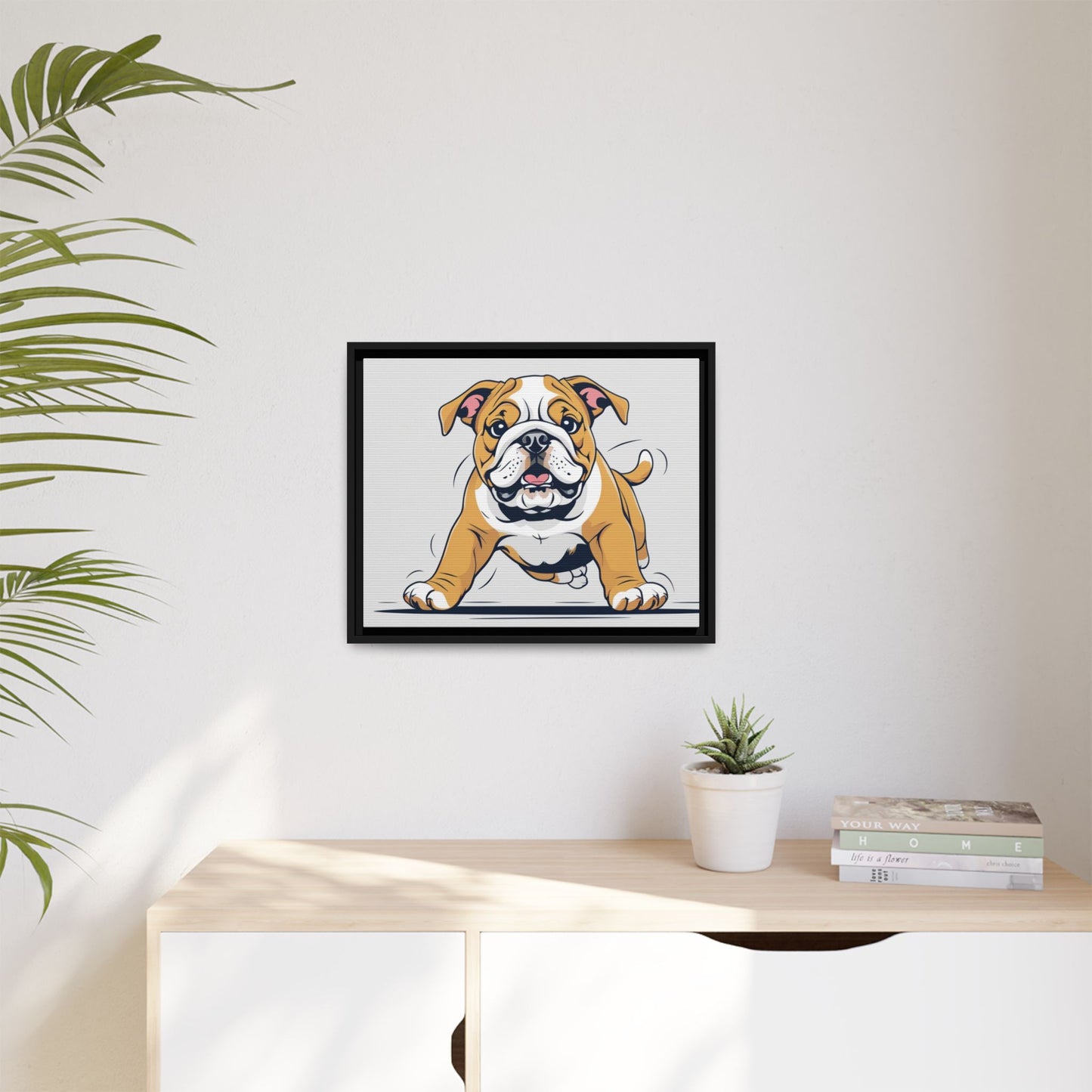 Matte Canvas, Framed (Multi-color)