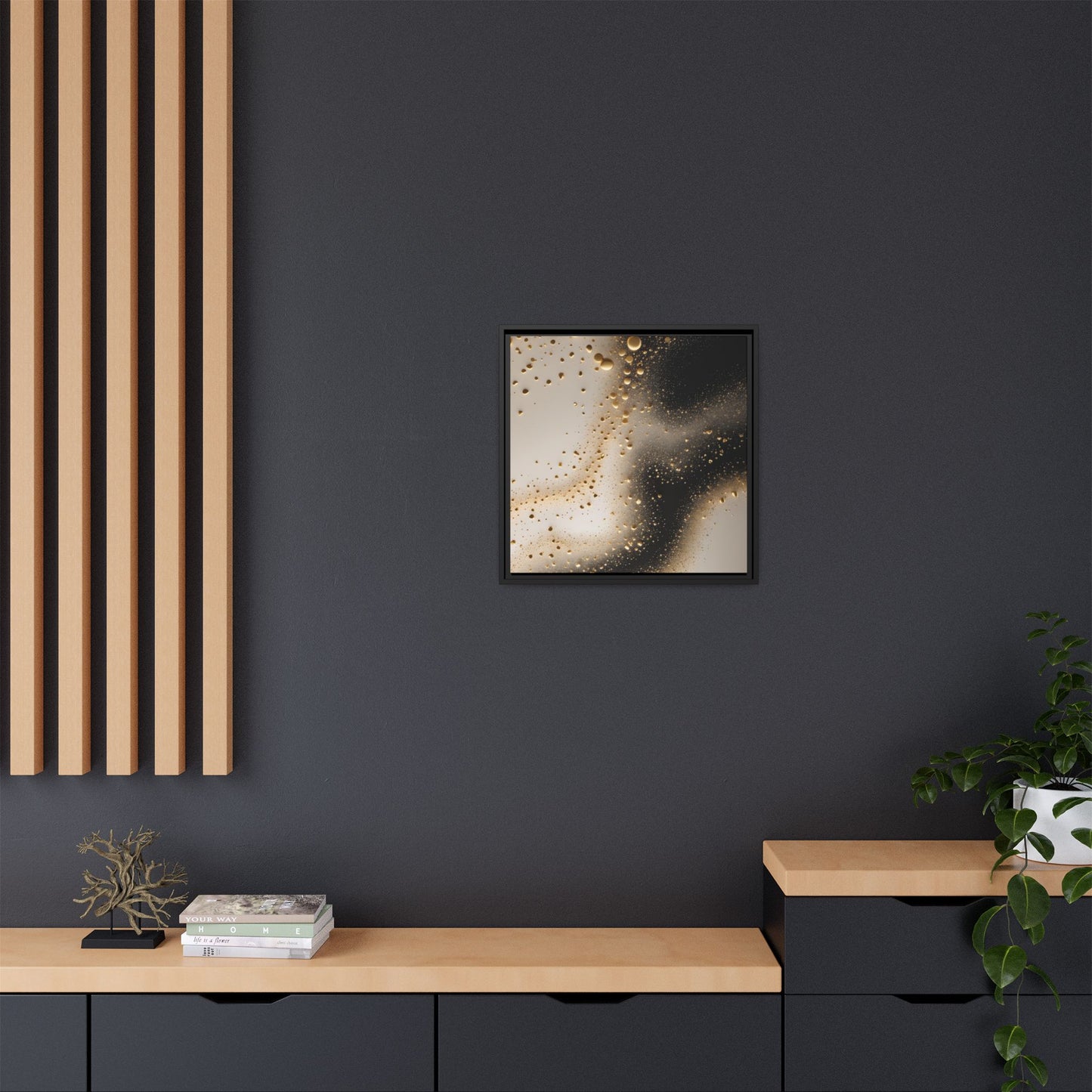 Matte Canvas, Framed (Multi-color)