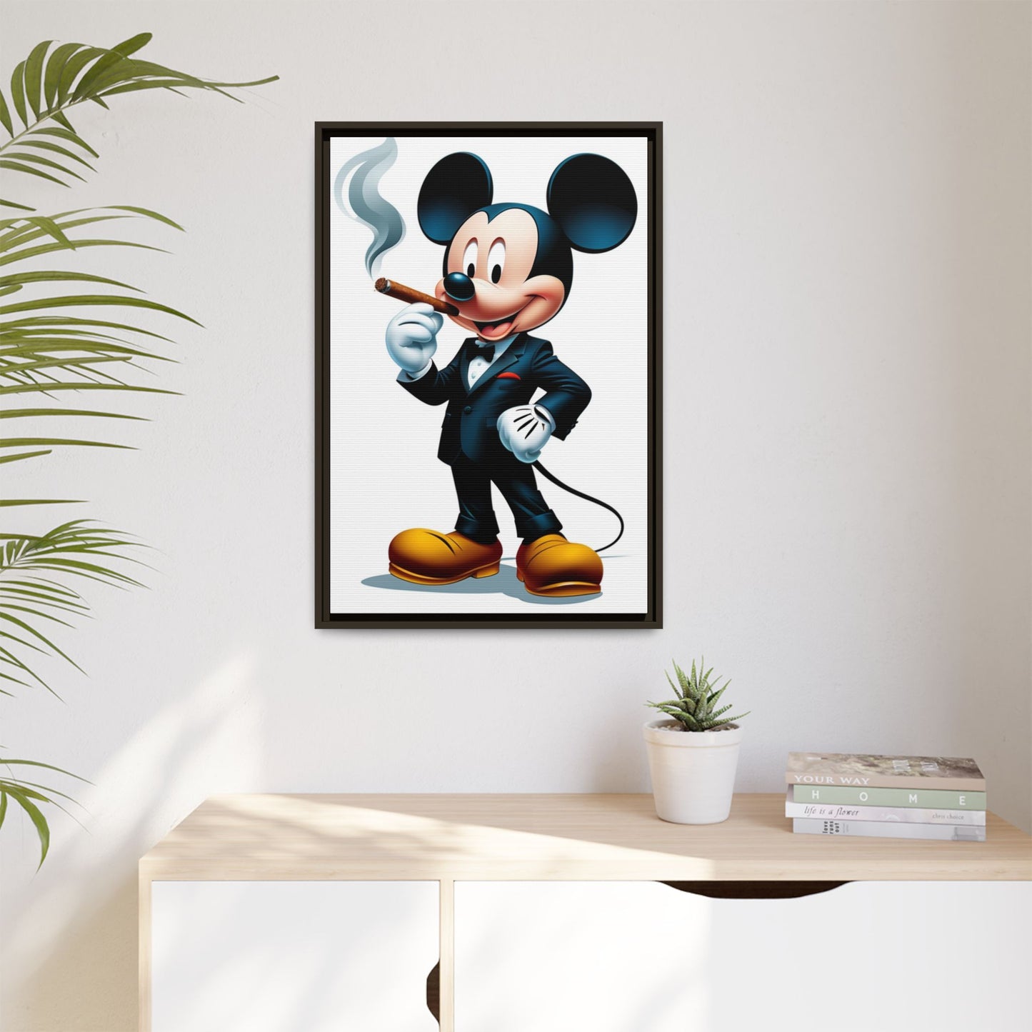 Matte Canvas, Framed (Multi-color)