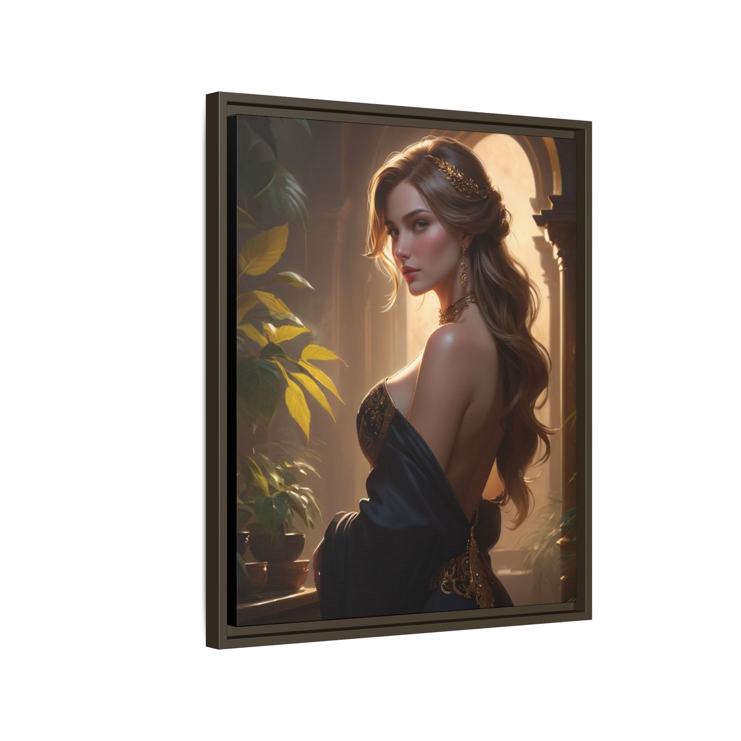 Matte Canvas, Framed (Multi-color)