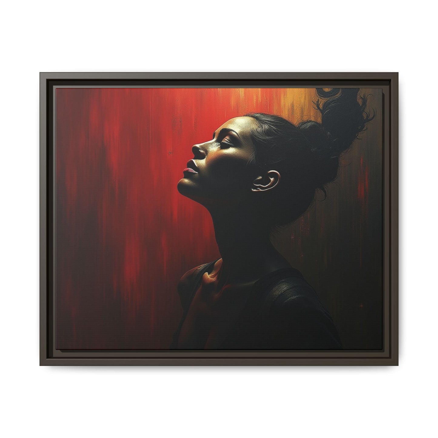 Matte Canvas, Framed (Multi-color)