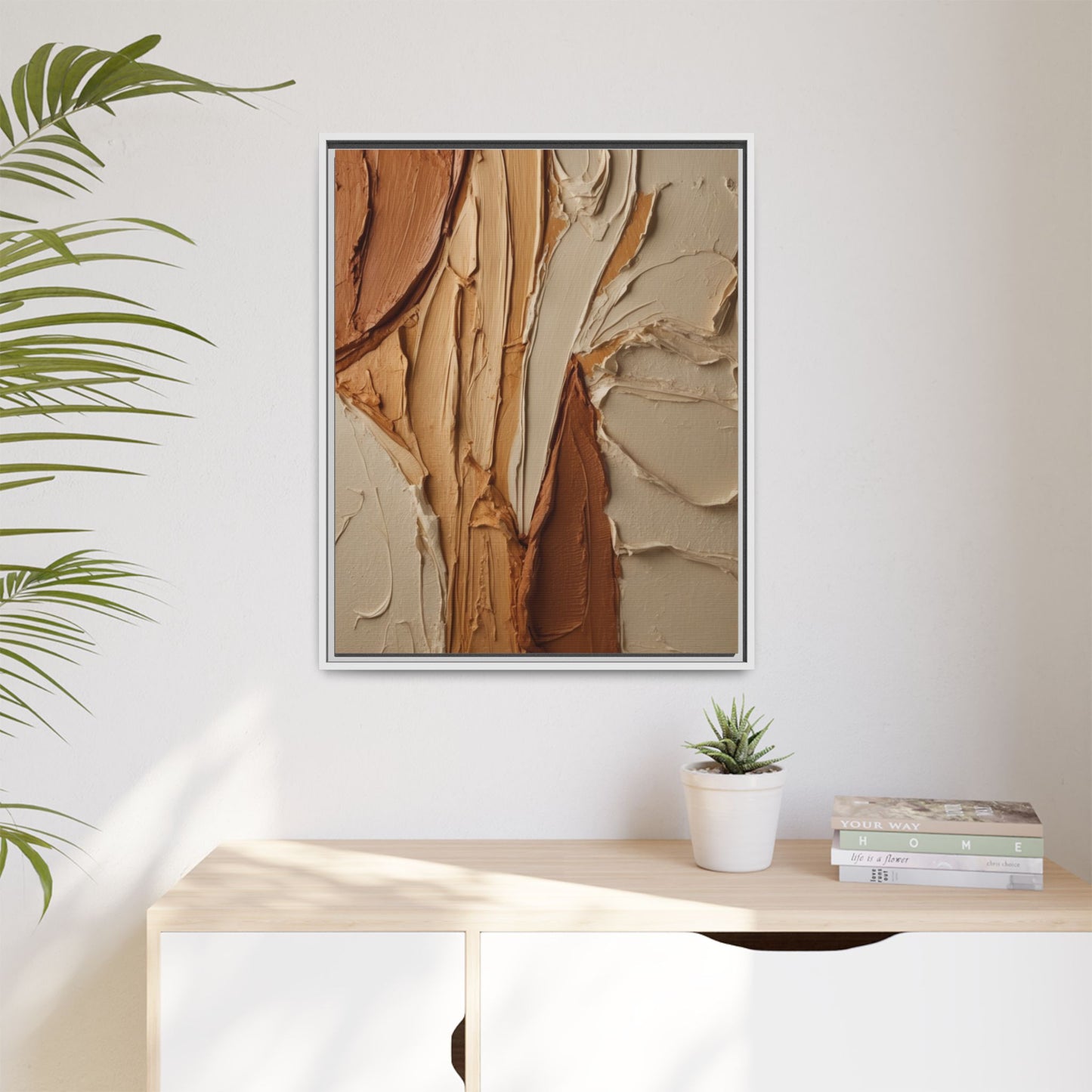Matte Canvas, Framed (Multi-color)
